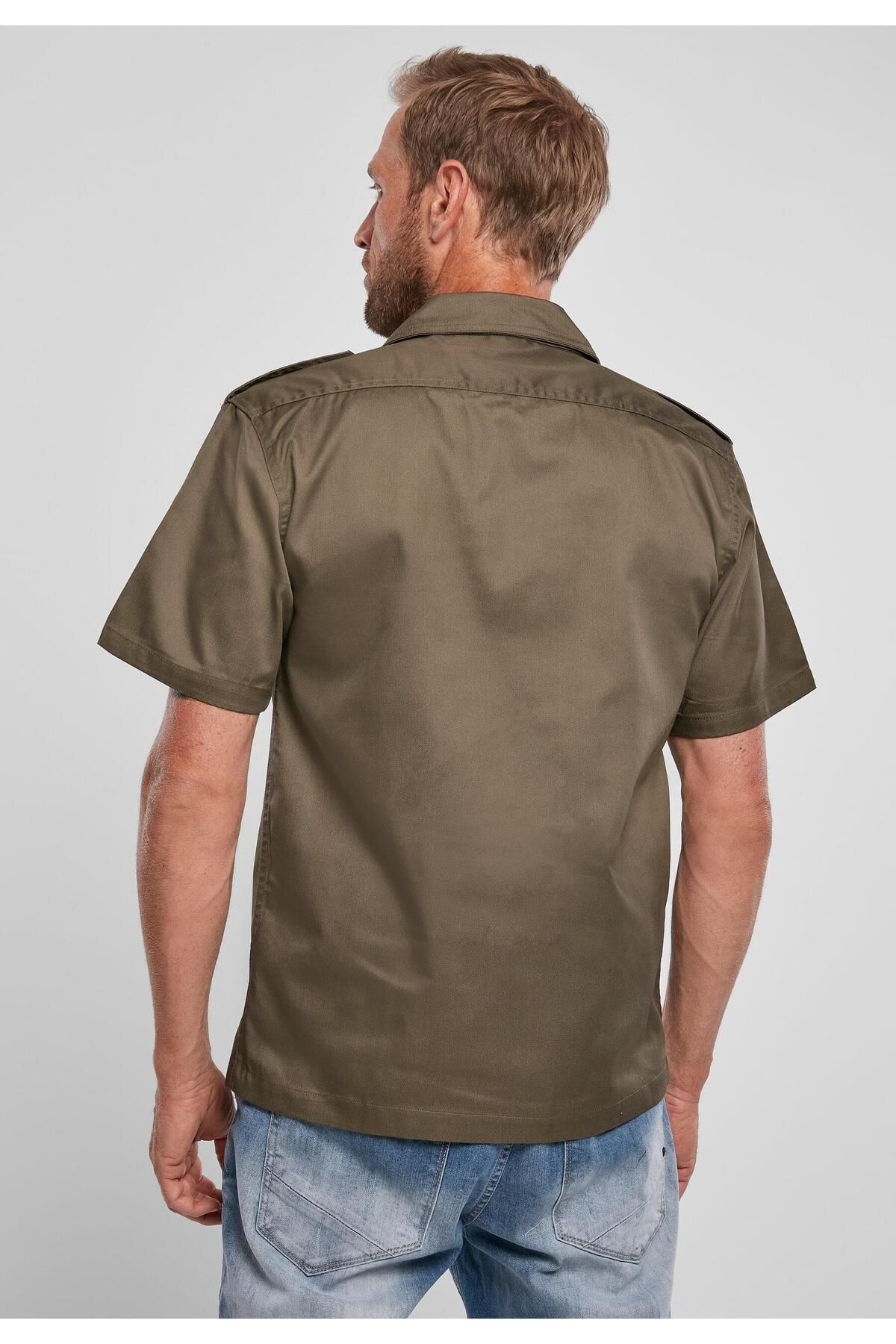 Brandit-Herren Short Sleeves Us Shirt 8
