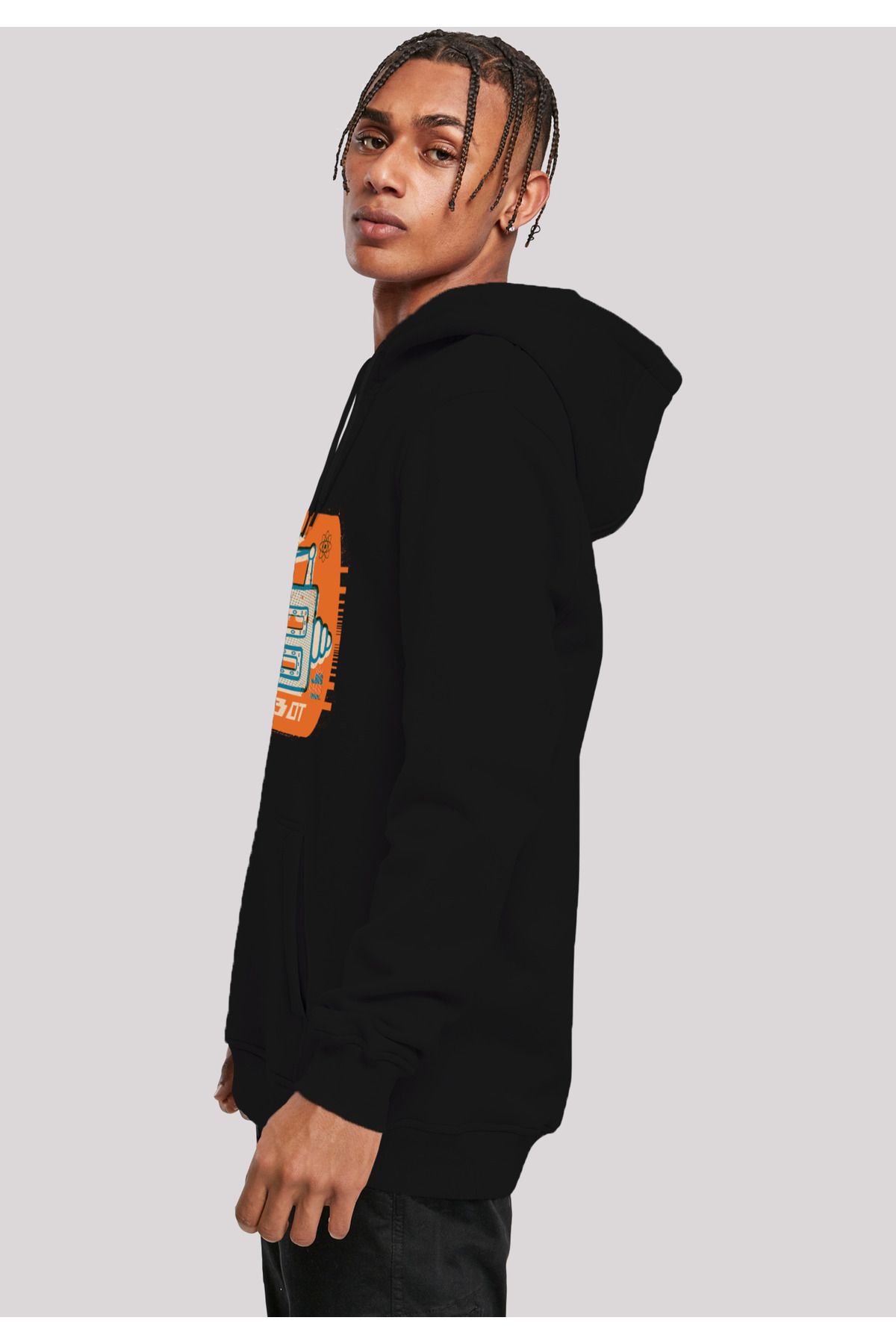 F4NT4STIC-Herren Big Bang Theory Shel-bot Icon And Big Bang Theory With Heavy Hoody 7