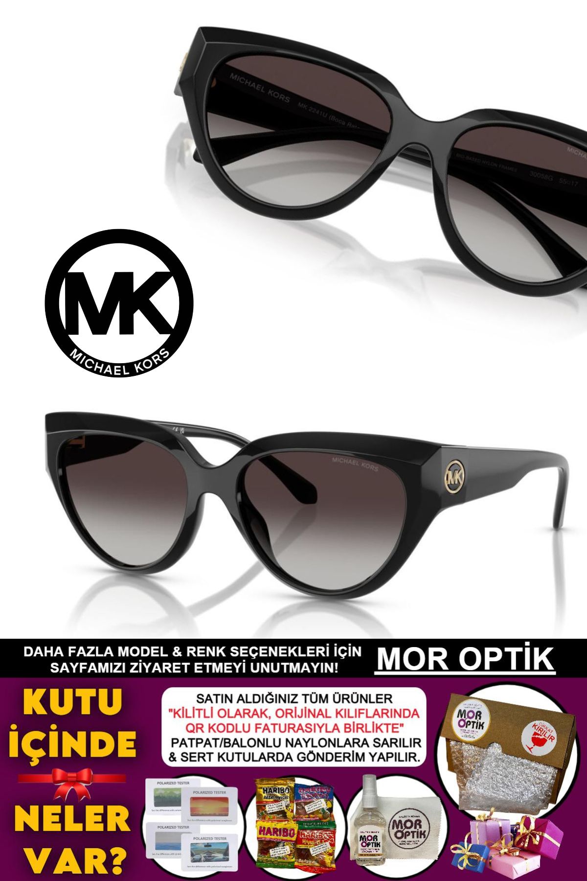 Michael Kors MK2241U (BOCA RATON) 30058G 55-17 140 3N (55 SİZE)