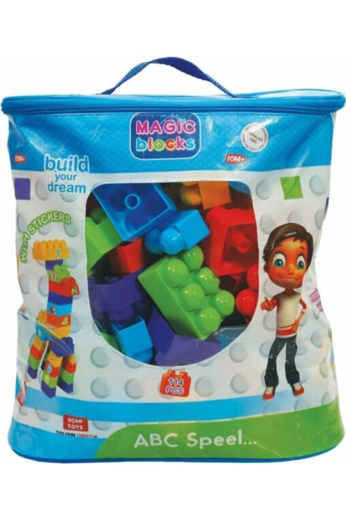 Uçar Magic Blokcs Büyük Bloklar 118 Parça ANK