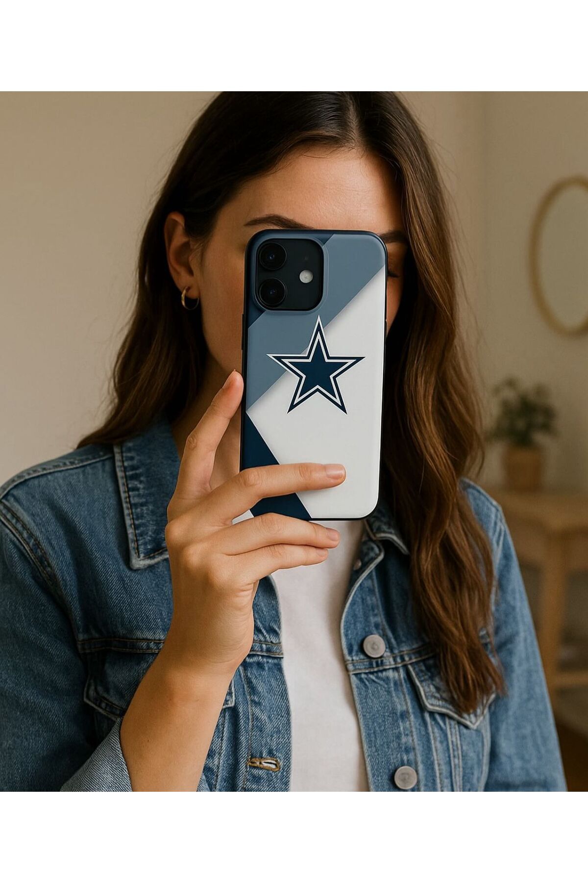 ENITAN İphone 16 Pro Max İle Uyumlu Desenli Kılıf
