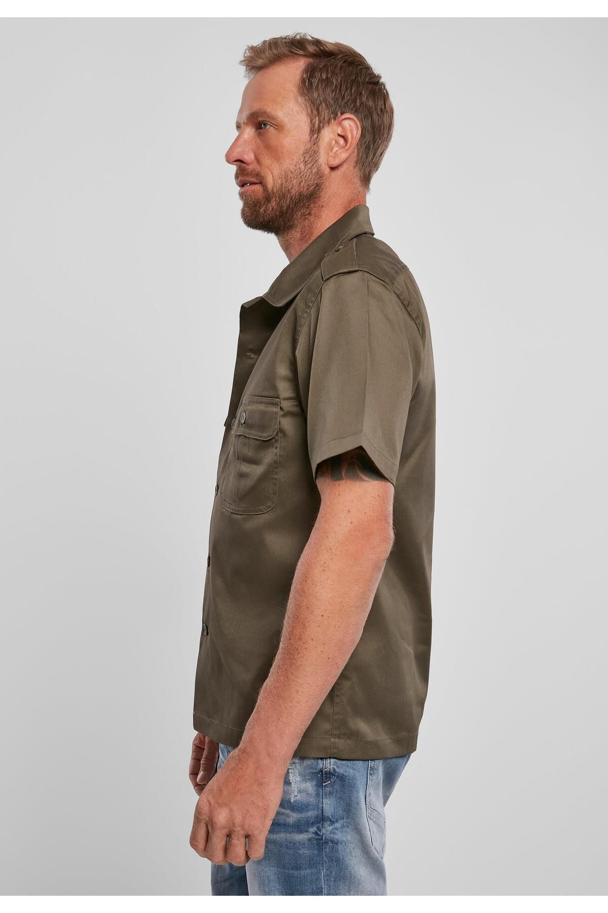 Brandit-Herren Short Sleeves Us Shirt 7
