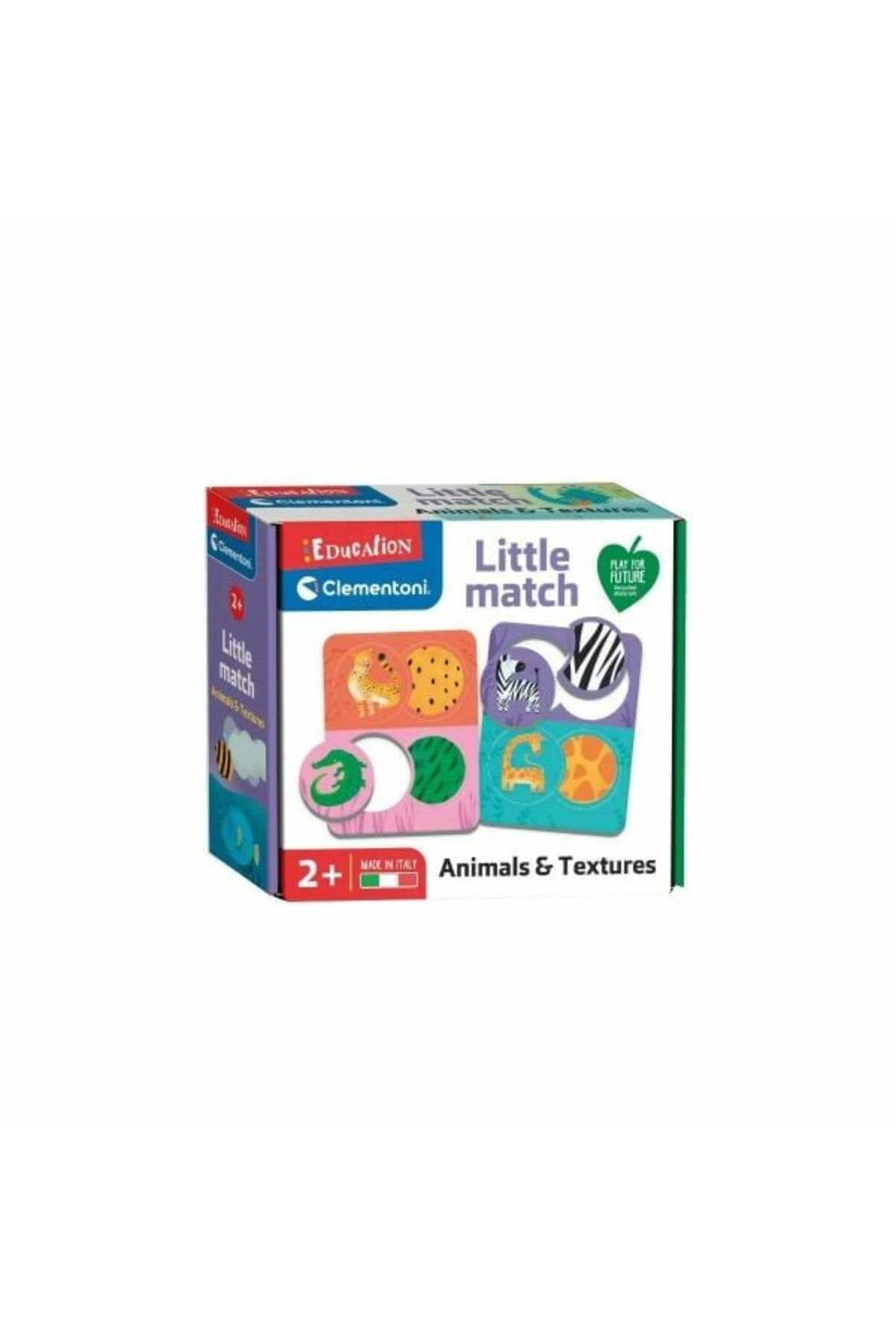 CLEMENTONI Little Match Hayvanlar ve Dokular 16719 ANK