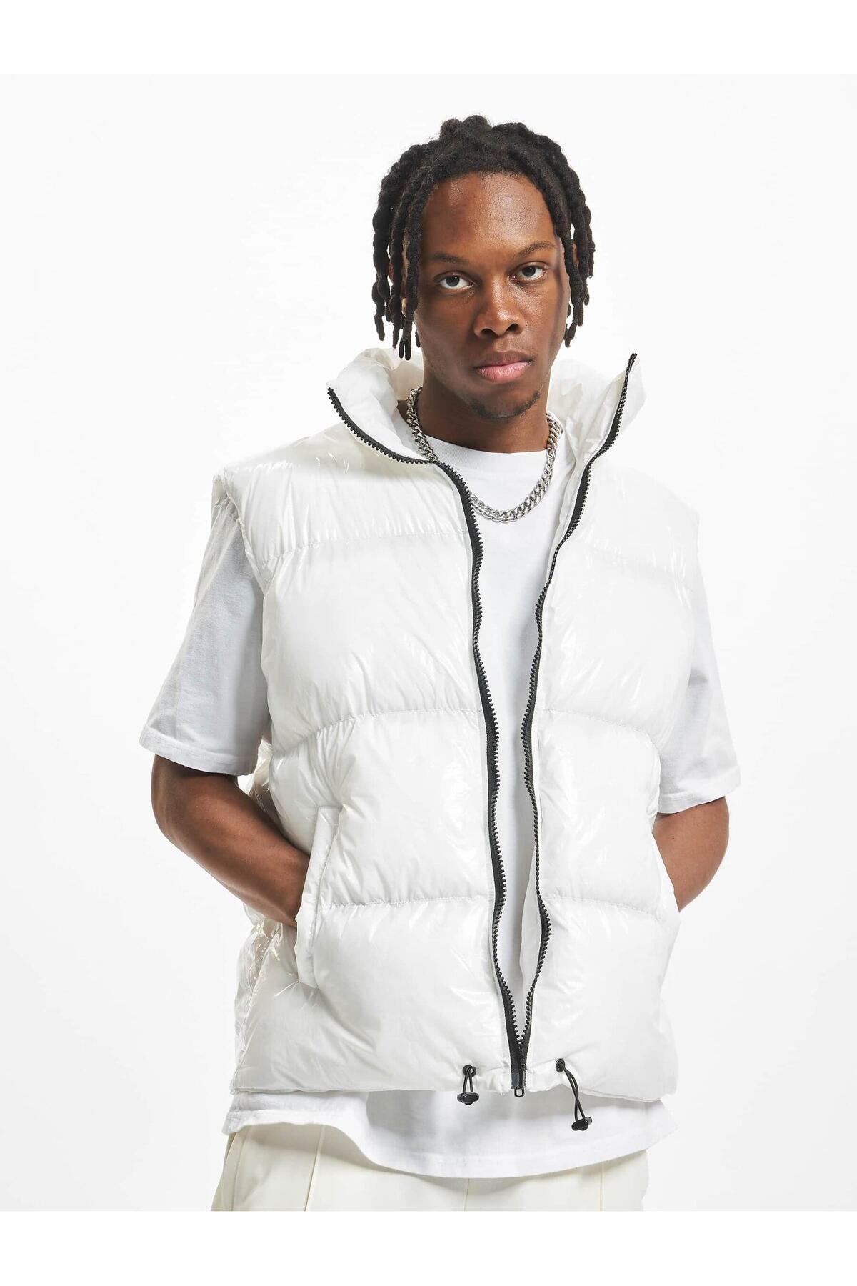 DEF-Herren Shiny Puffer vest 3