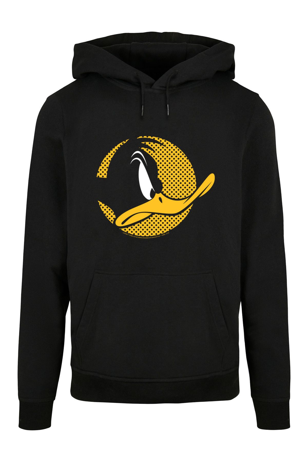 F4NT4STIC-Herren Daffy Duck Dotted Profile -blk With Basic Hoody 1