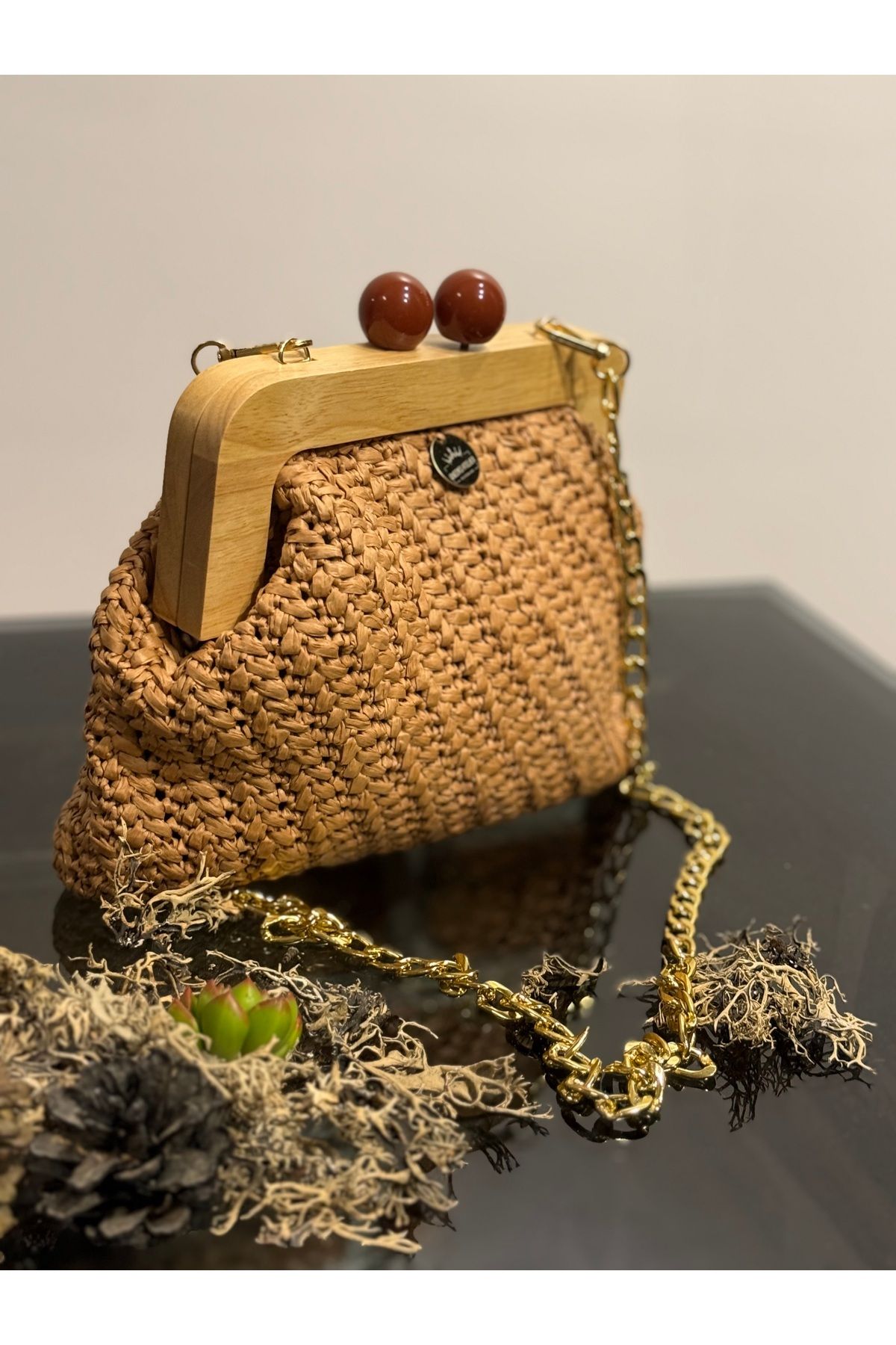 Handmade EL YAPIMI HASIR ÇANTA