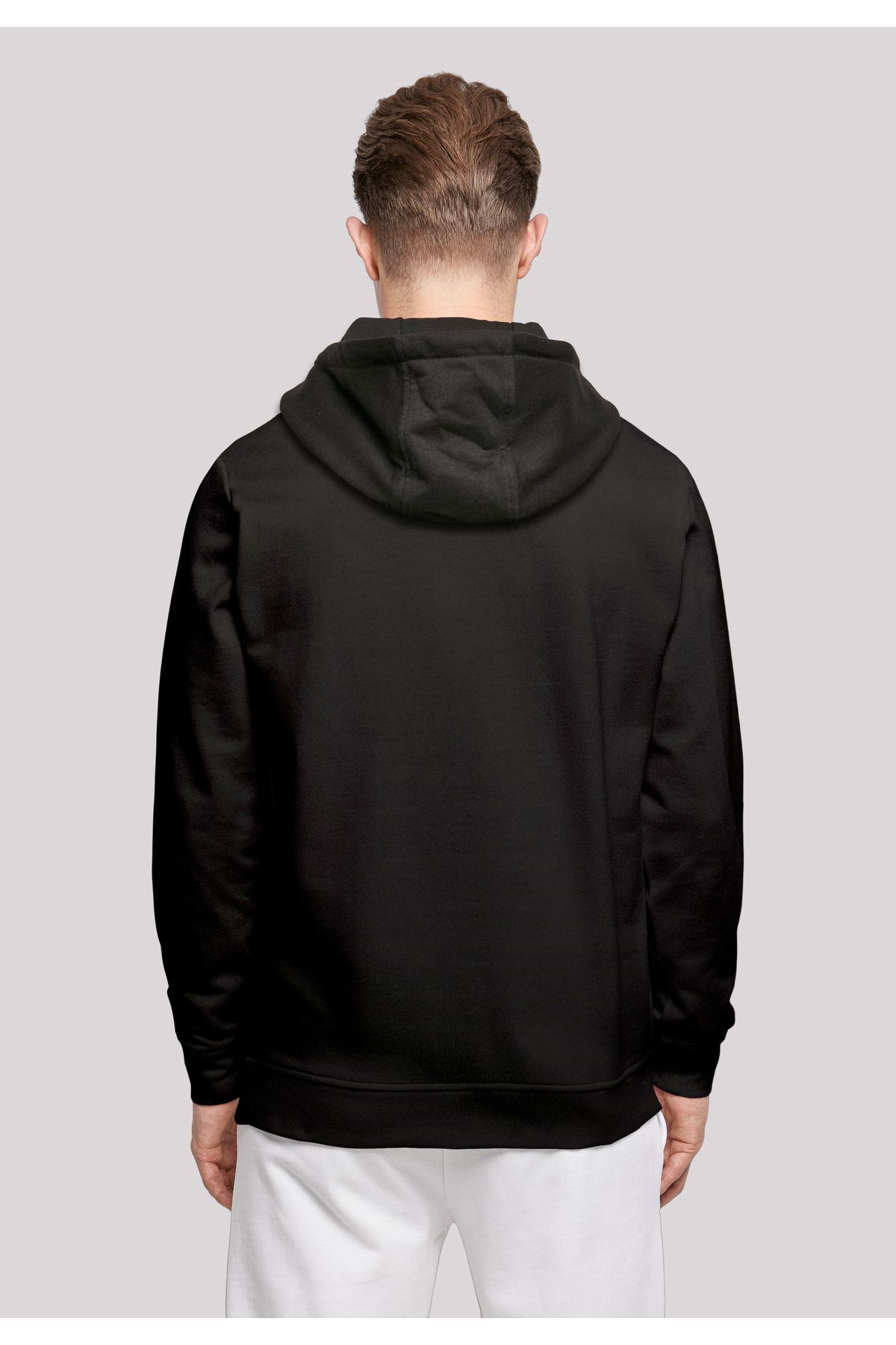 F4NT4STIC-Herren Daffy Duck Dotted Profile -blk With Basic Hoody 5