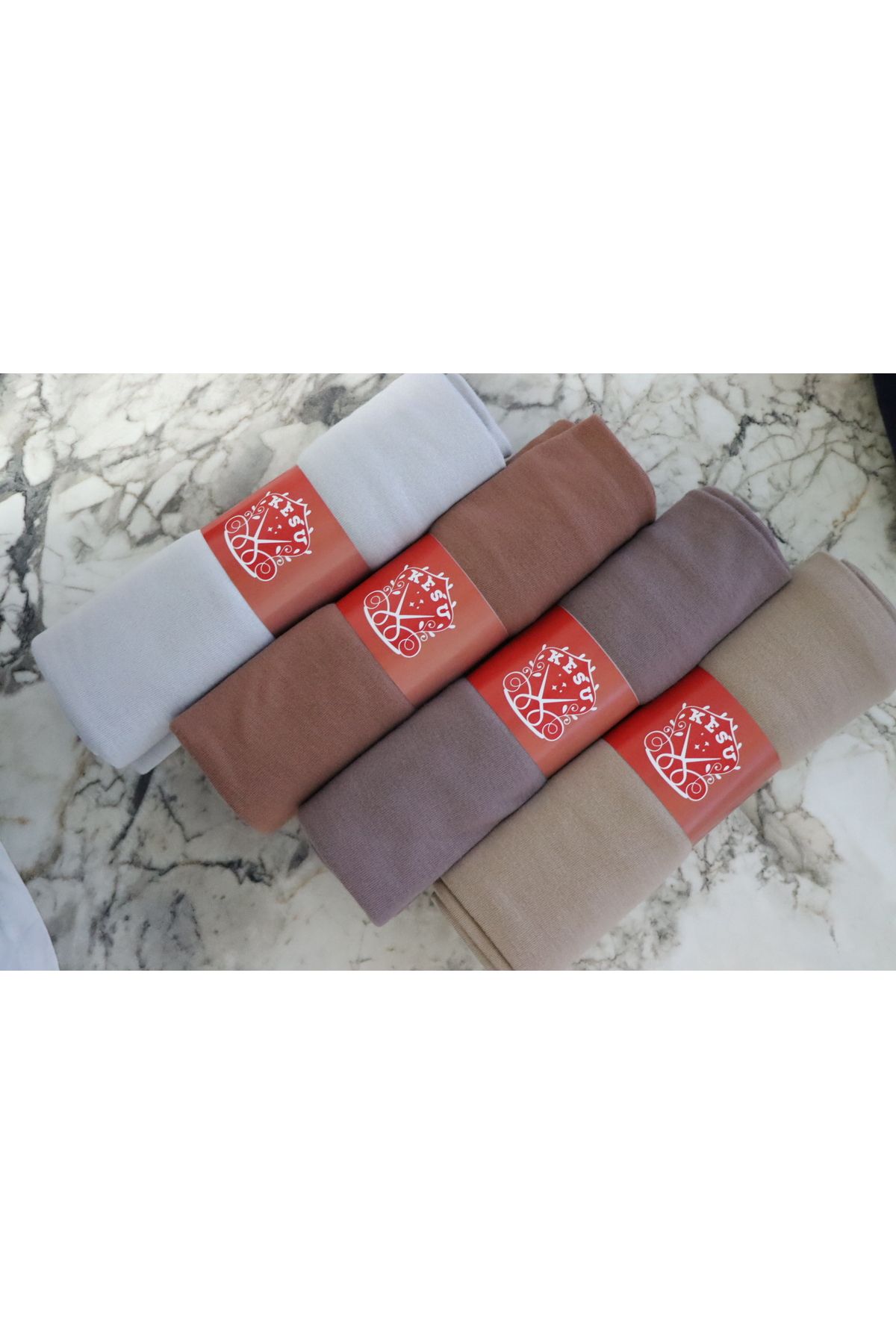 Kesu Penye Şal 4'lü Set