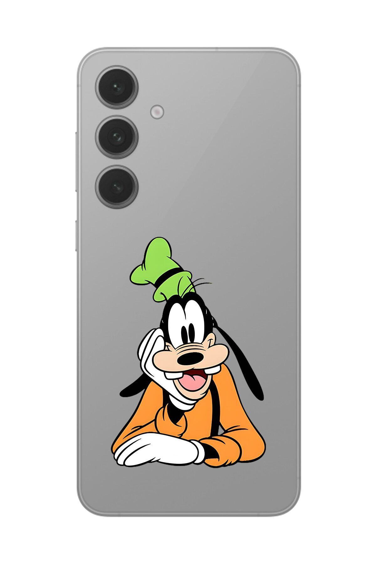 Dali Design Galaxy S24 Uyumlu Şeffaf Kılıf Cartoon Goofy 5 Tasarımlı