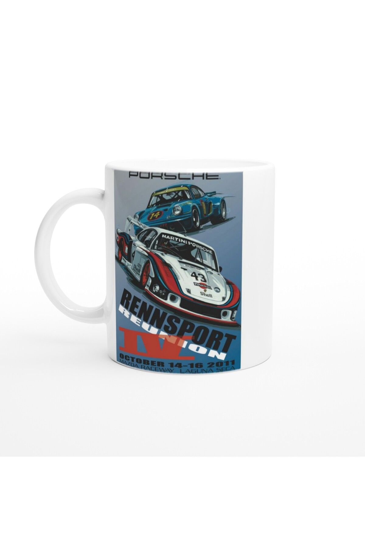Wisdom Rain Porsche Rennsport Reunion IV Kupa Bardak