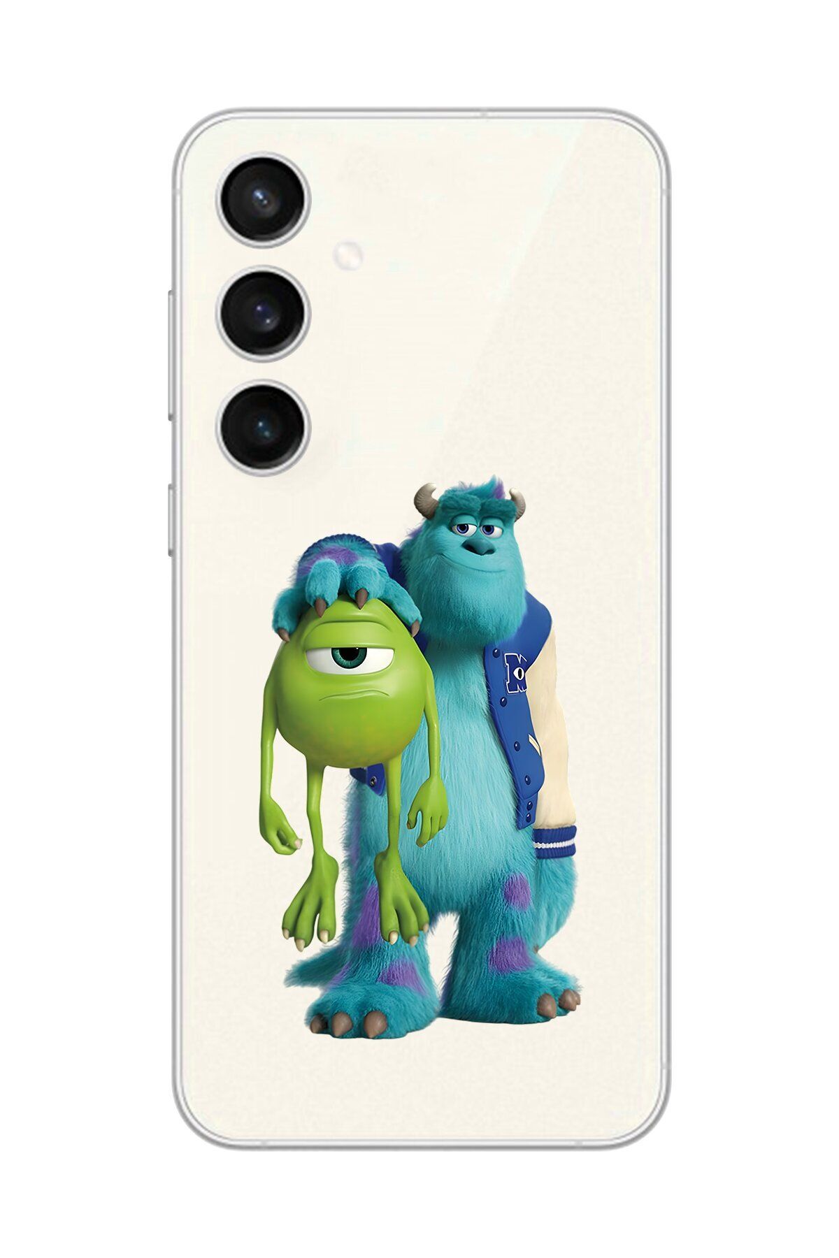 Dali Design Galaxy S23 Uyumlu Şeffaf Kılıf Cartoon Sevimli Canavarlar 15 Tasarımlı