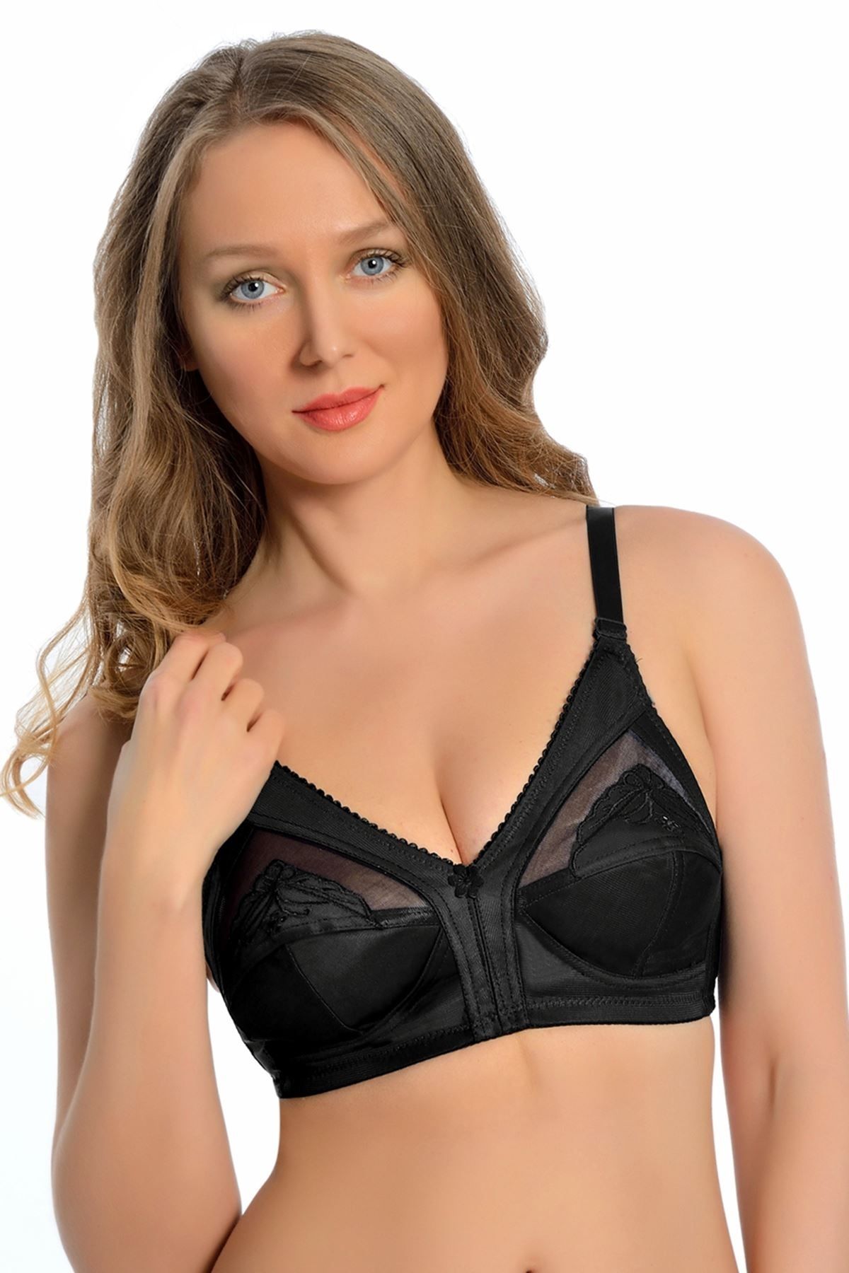 Moda Şahsenem Siyah Toparlayıcı Sütyen - 502