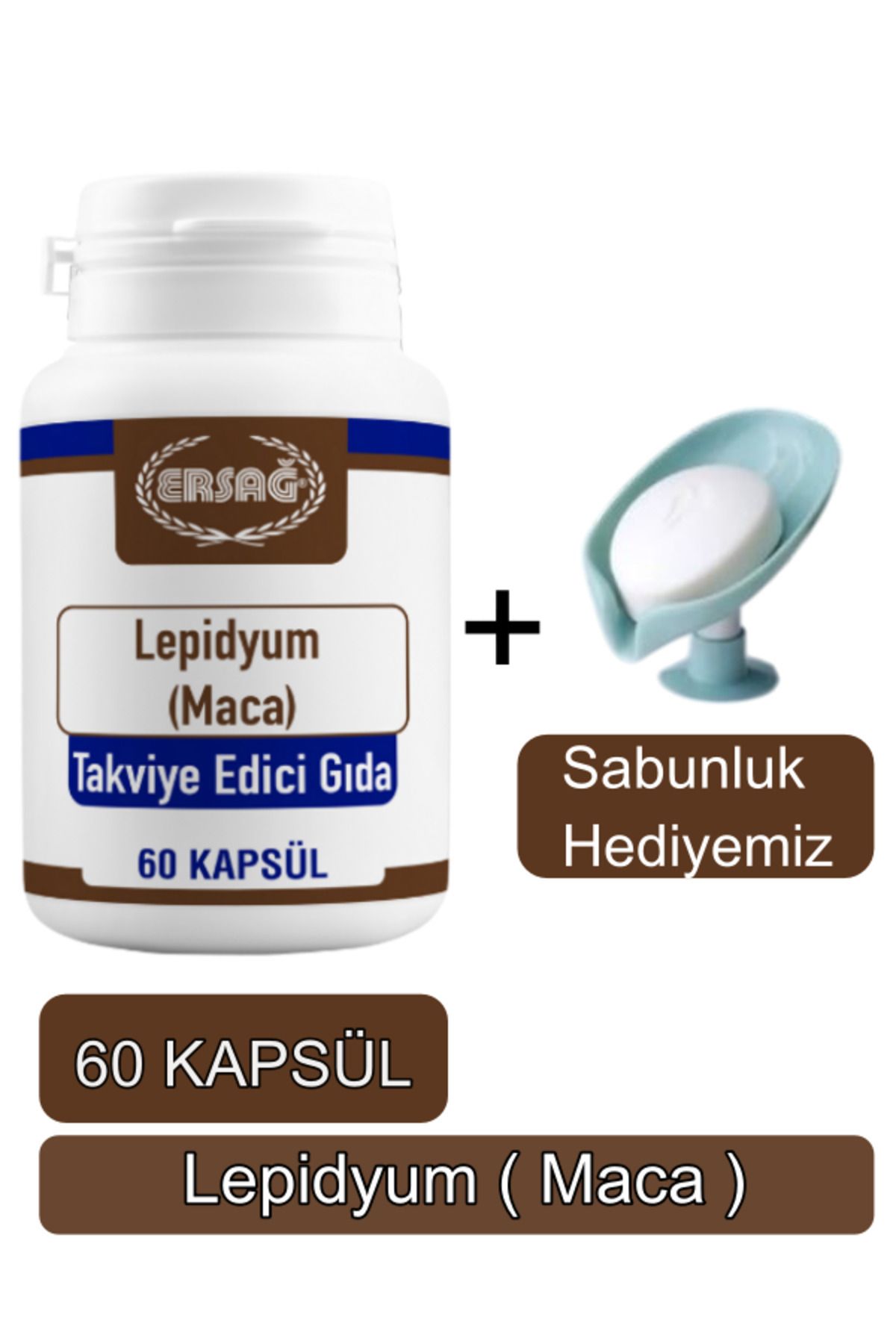 Ersağ Lepidyum (Maca) Gıda Takviyesi - Sabunluk Hediyemiz 2006 - 25