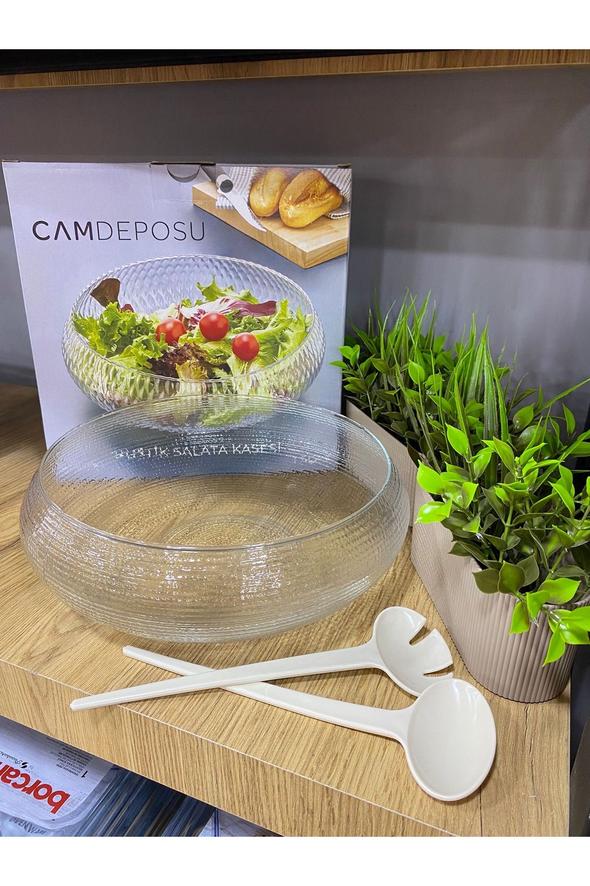 EXEN CAM SALATA VE MEYVE KASESİ