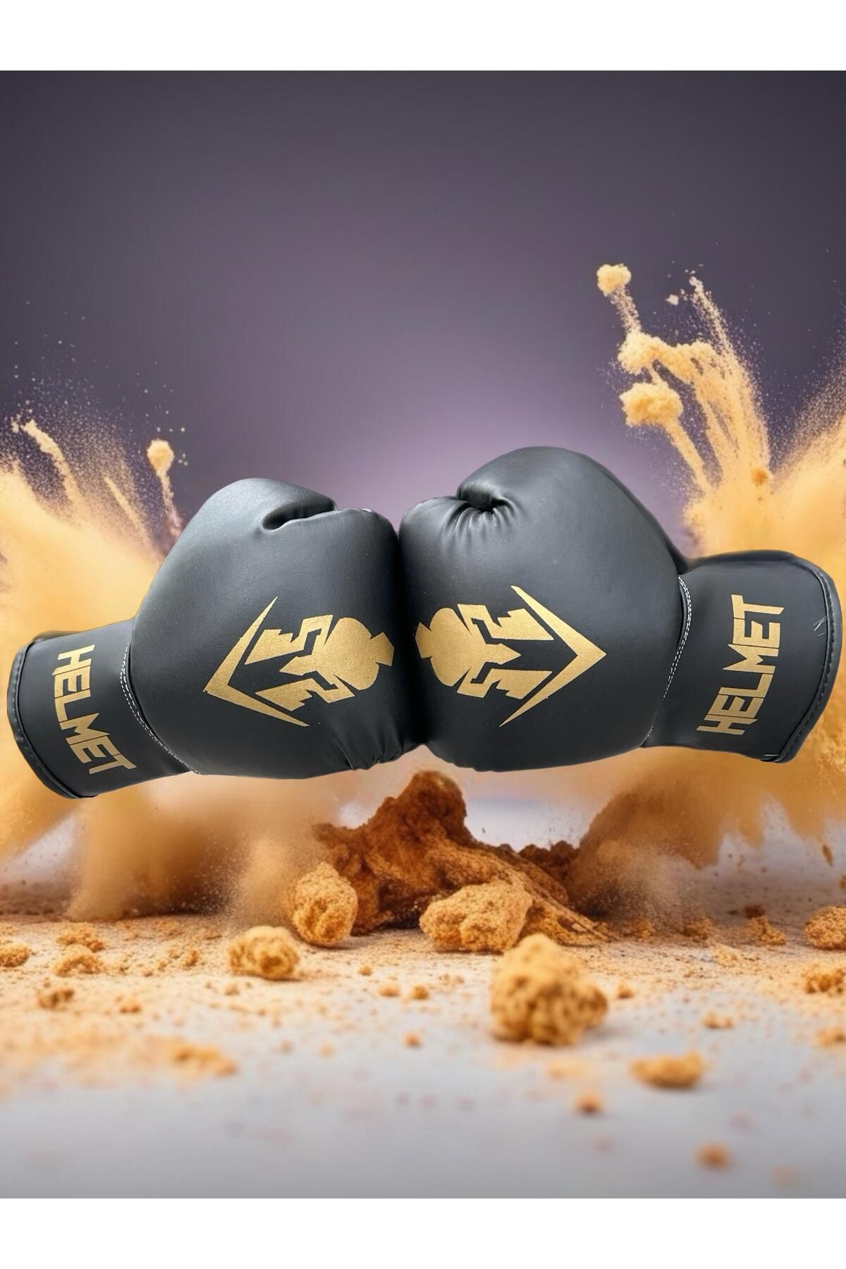 MEKOS Suni Deri Boks Eldiveni Kickboks Eldiveni