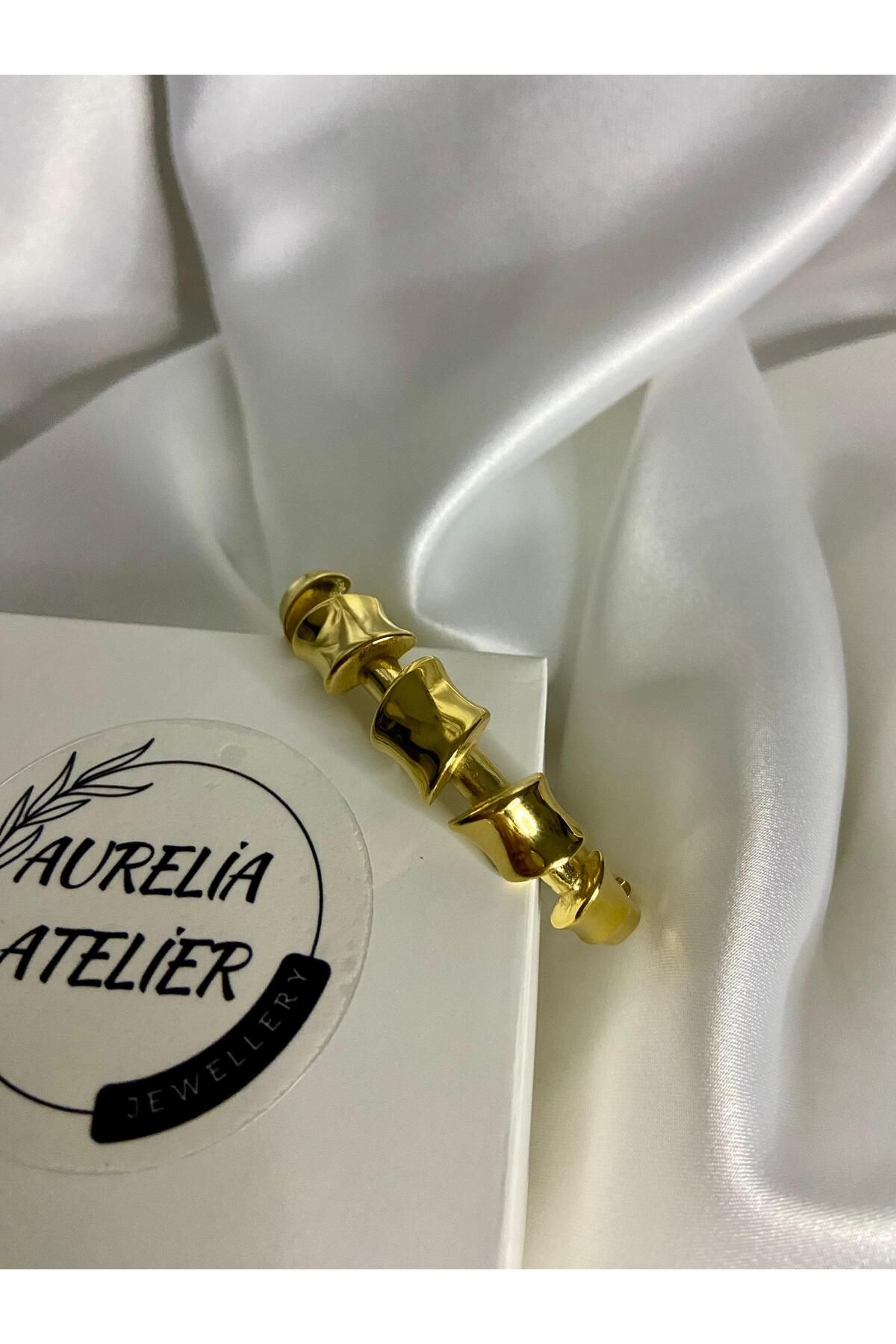L'Atelier Aurelia GEOMETRİK DETAYLI ŞIK BİLEKLİK