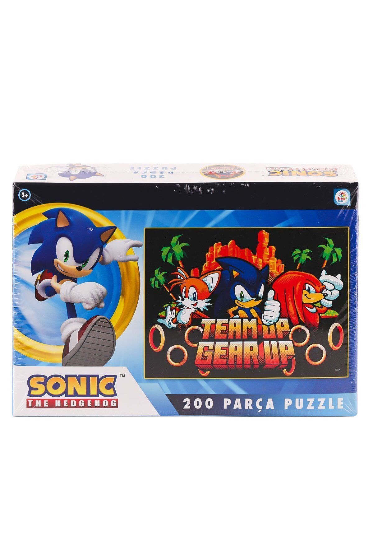 Aymir Ticaret SO0053 Sonic 200 Parça Puzzle -Laçokids