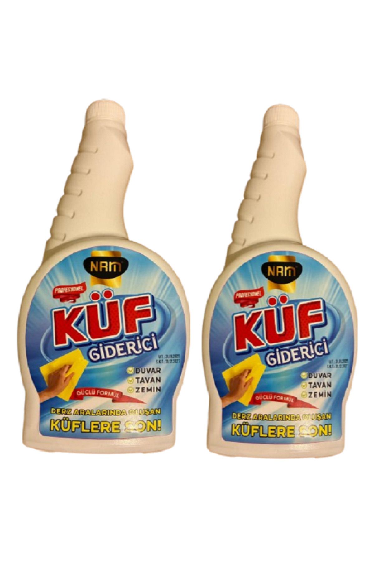 NRML NRM 2 ADET DUVAR ,TAHTA, DUŞAKABİN ,LEKE TEMİZLEYİCİ 750ML