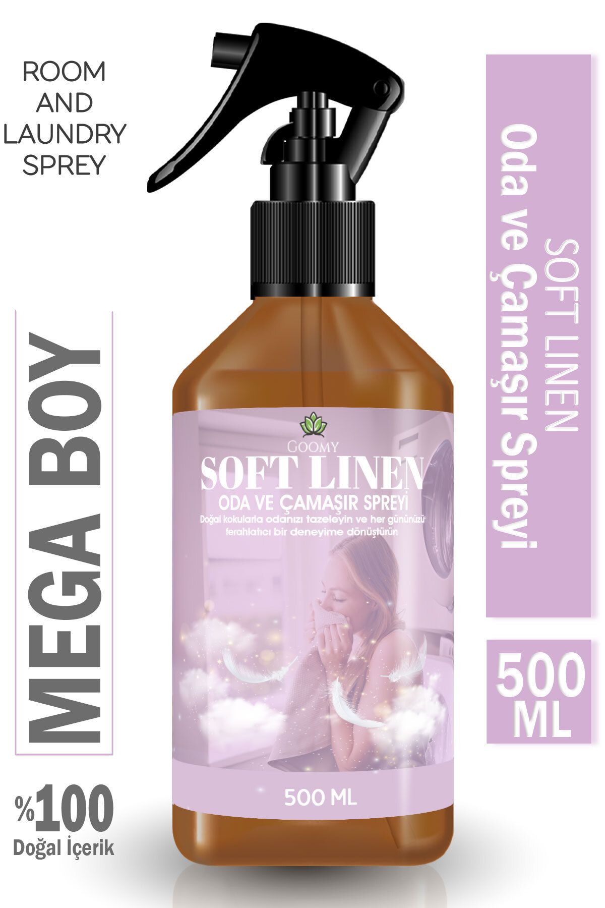Lofty Soft Oda Ve Çamaşır Spreyi Oda Kokusu Oda Spreyi – Soft Scent Room & Fabric Freshener 500ml
