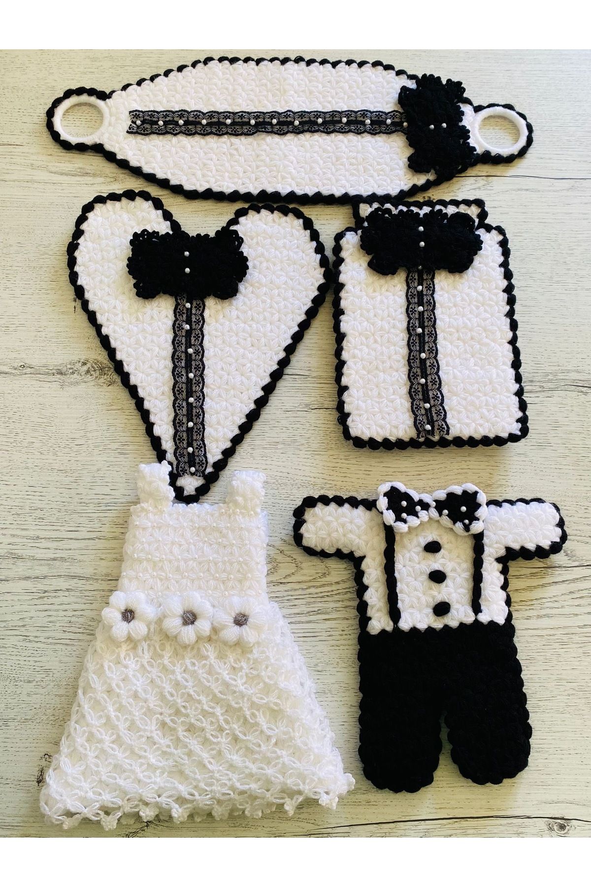 Butik ZA Handmade çeyiz lif tasarım takımı