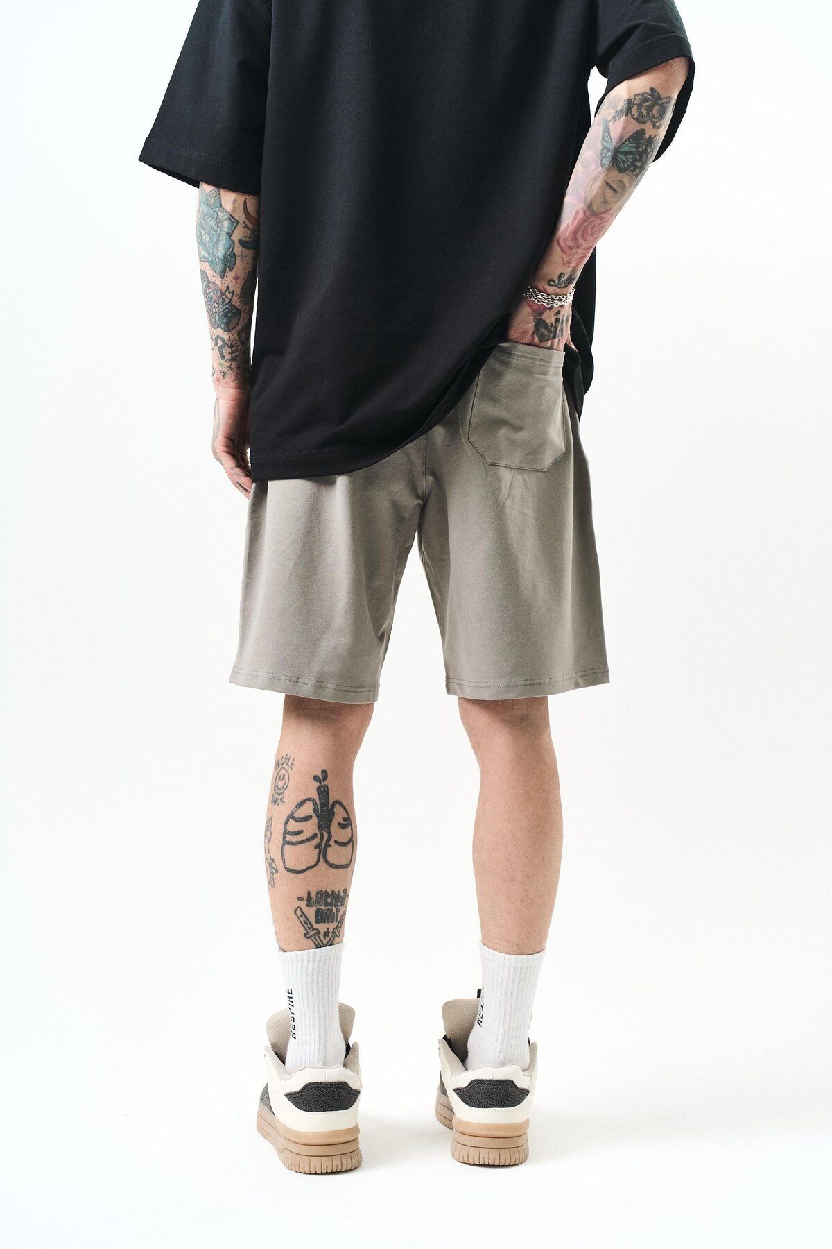 Respire-Graymen'Swaistelasticbasicshorts 4