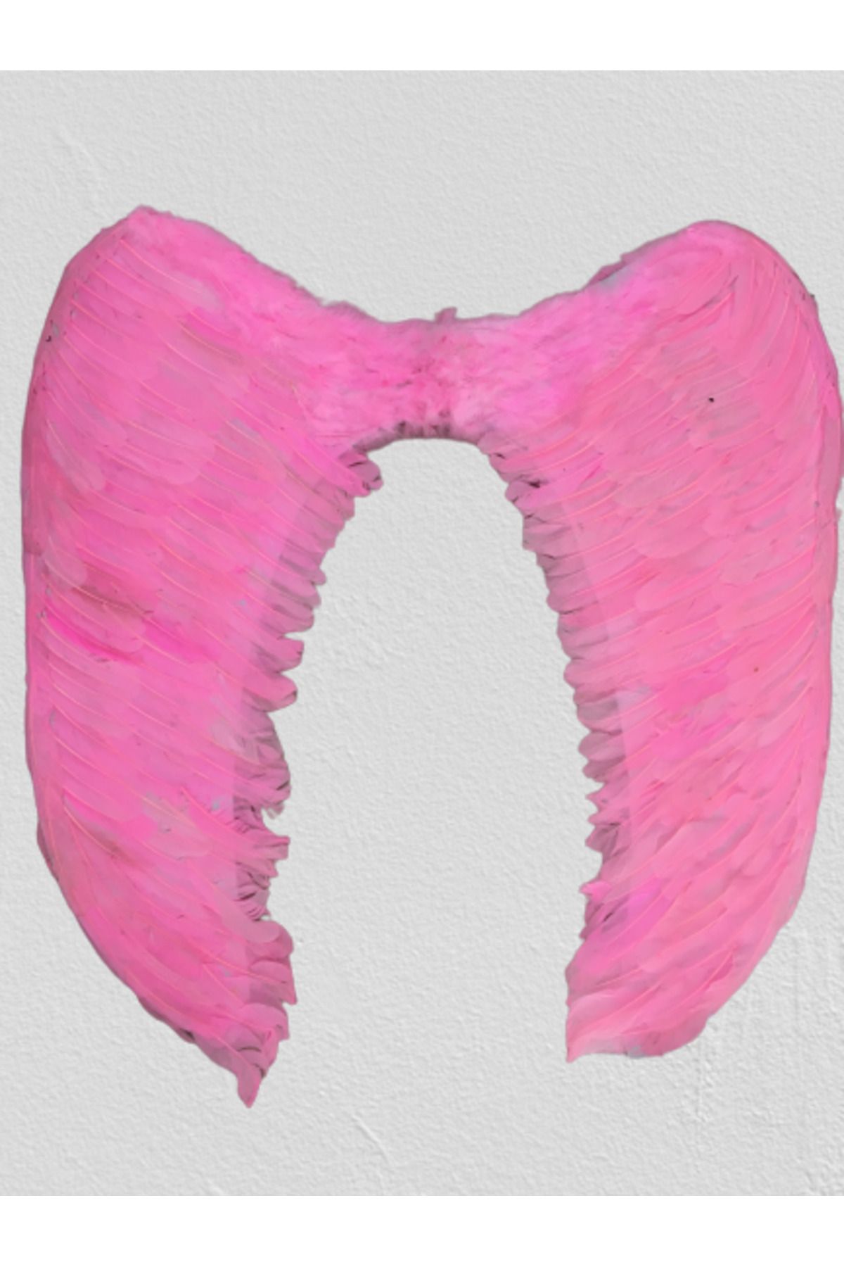 Avantaj Kapıda ® Mega Boy Pembe Renk Tüylü Melek Kanadı 100x85 cm (Parti Temalı)
