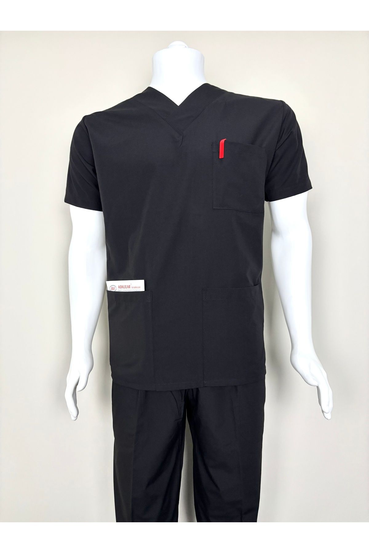 ADALILAR TEKSTİL Medikal Hemşire Üniforması Unisex Doktor Hekim Cerrahi Takım (Alt Üst )