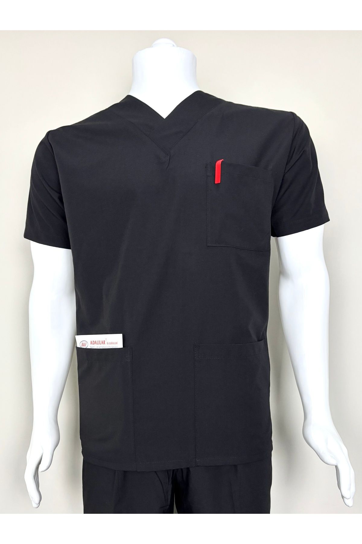 ADALILAR TEKSTİL Unisex Doktor Hekim Cerrahi (Tek Üst)