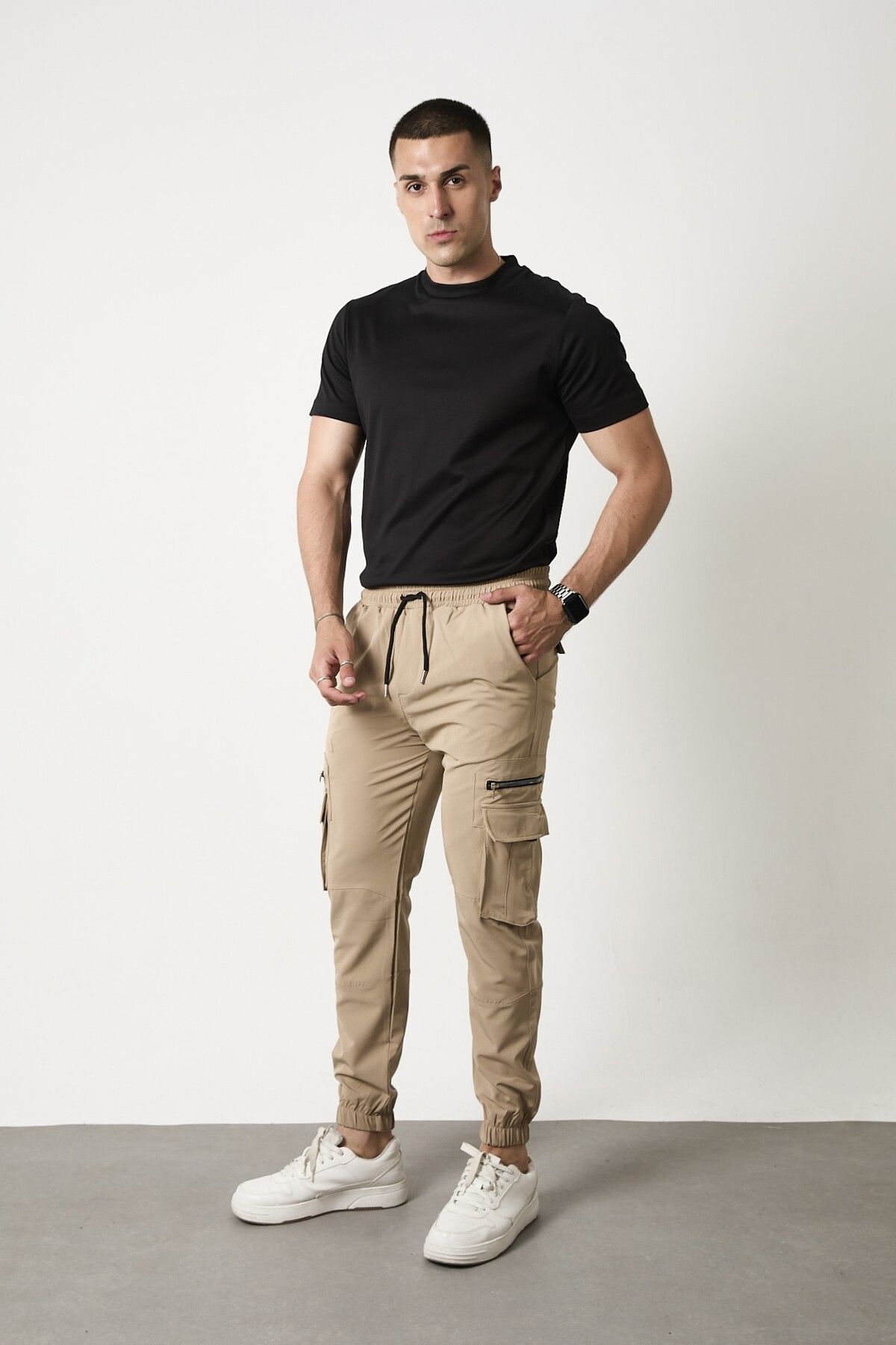 GETMAH ERKEK KARGO CEPLİ JOGGER EŞOFMAN ALTI