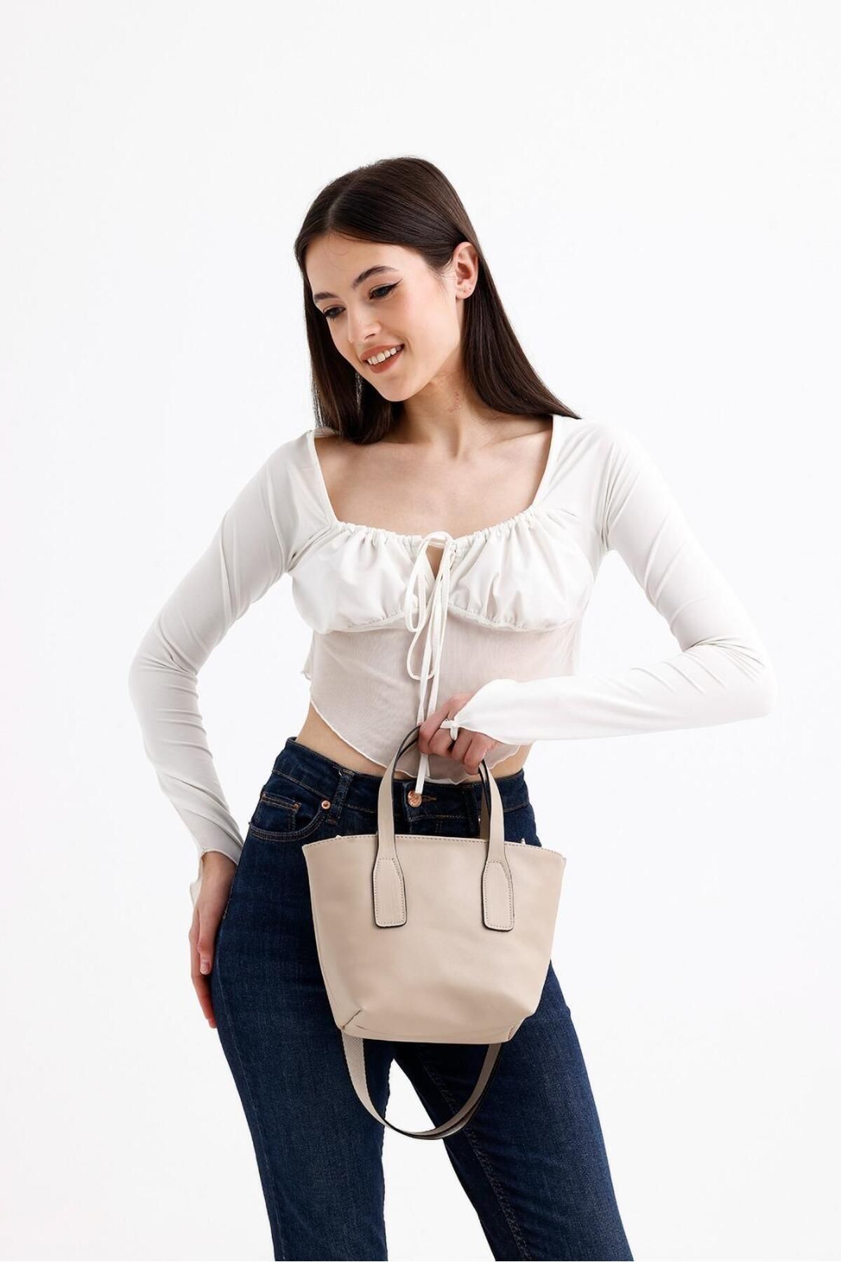 MODA Besti Uzun Askılı Çapraz Çanta