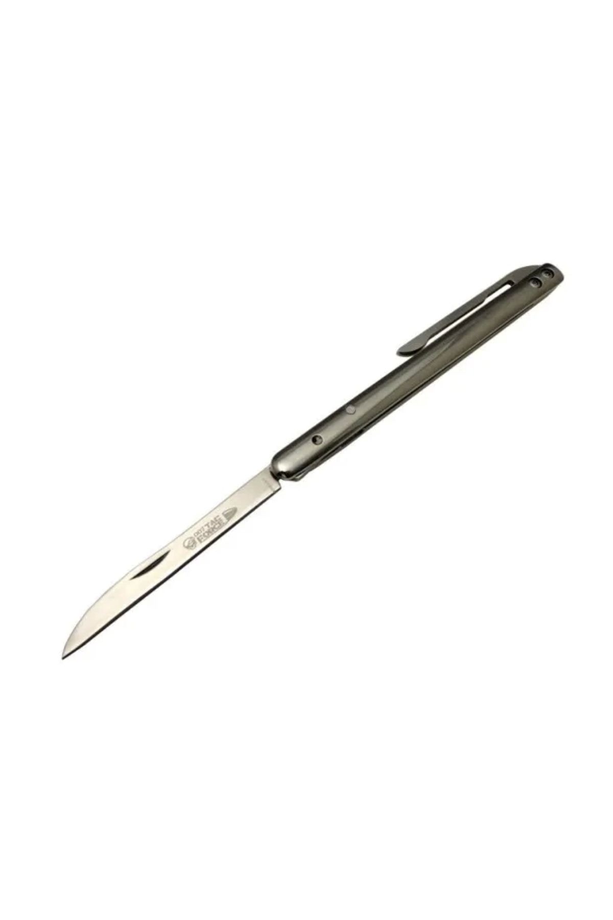 ÇERÇİCİ İnce D2 Çelik Çakı 18 Cm , Metal Sap