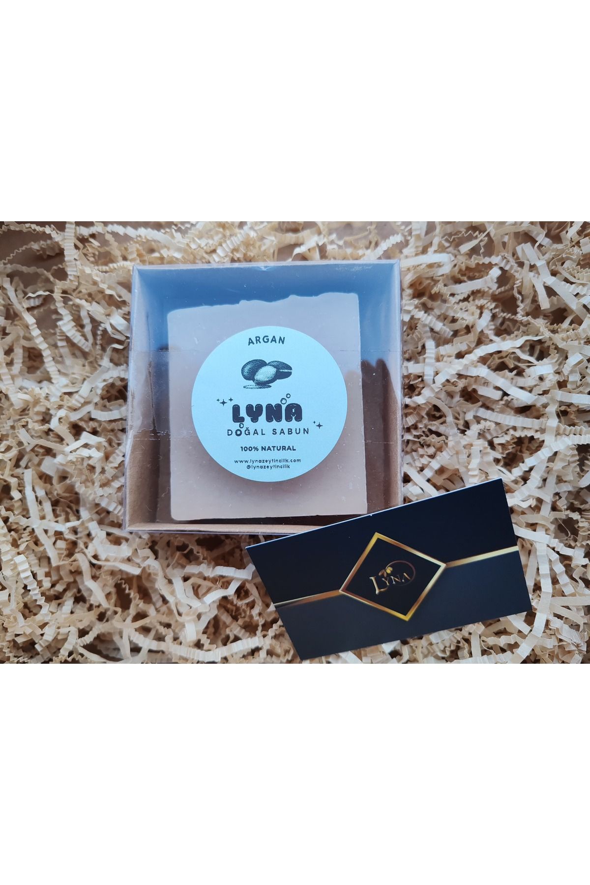 GEMLİK LYNA Argan Katı Sabunu SAÇ-CİLT YENİLEYİCİ 90-100 gr