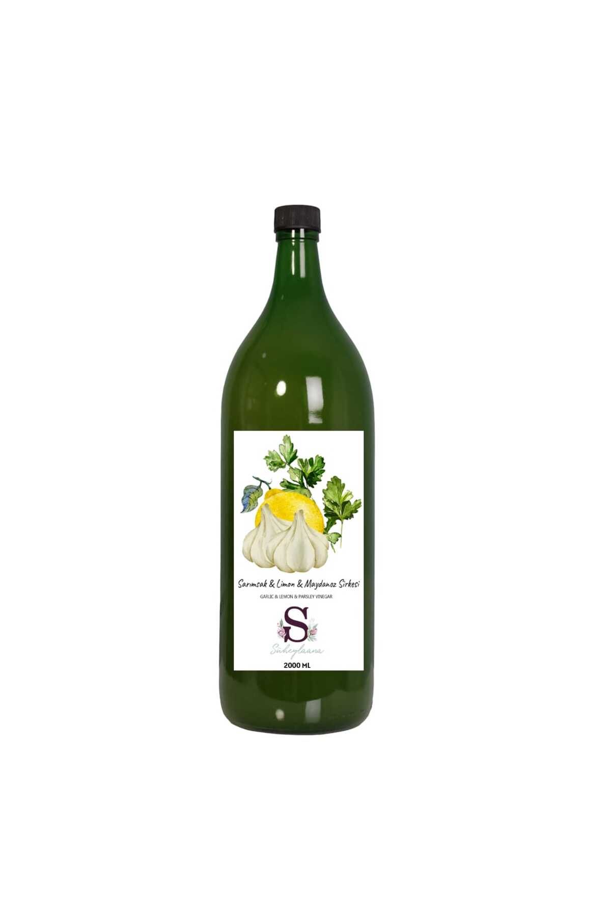 Süheylaana Doğal Sarımsak & Limon & Maydanoz Sirkesi 2000 ml