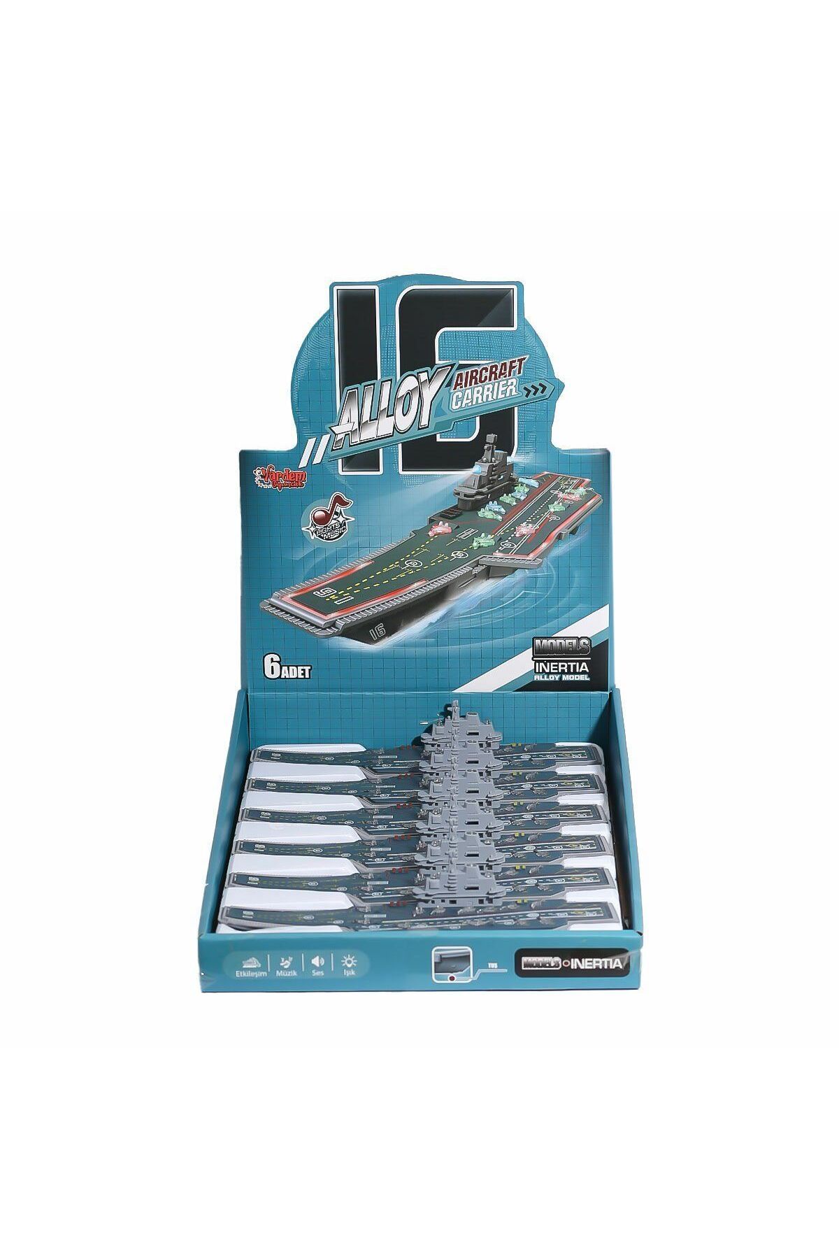 Aymir Ticaret JW567-084 Sesli ve Işıklı Gemi Uçak Pisti -Vardem