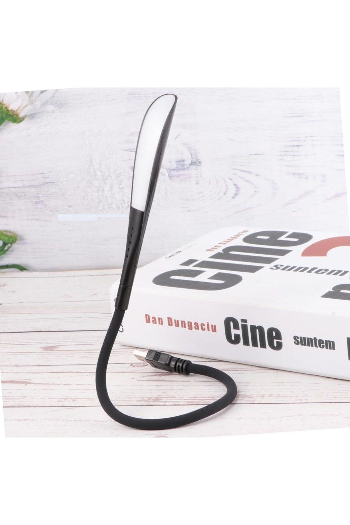 HEDİVA STORE USB Girişli 14 Ledli 3 Kademeli Dokunmatik Masa/Kitap Okuma Lambası Ledi Siyah