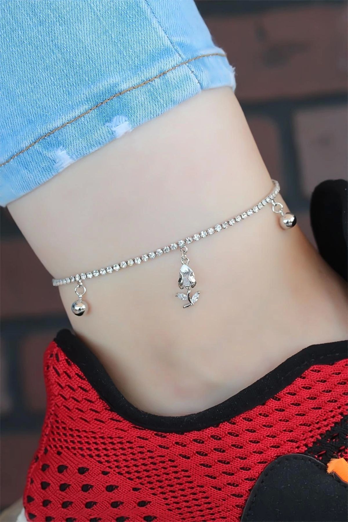 Moco Zirkon Taşlı Silver Renk Kaplama Hal Hal