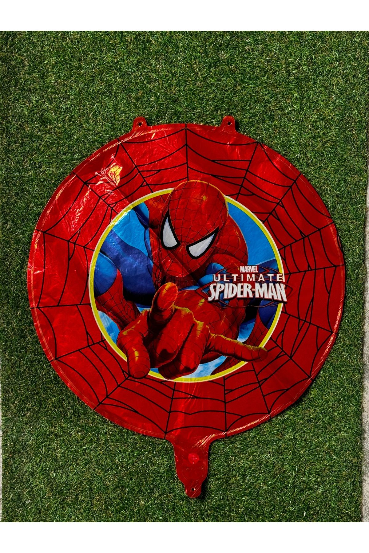 KATRİN örümcek adam SPIDER folyo tekli balon yuvrlak