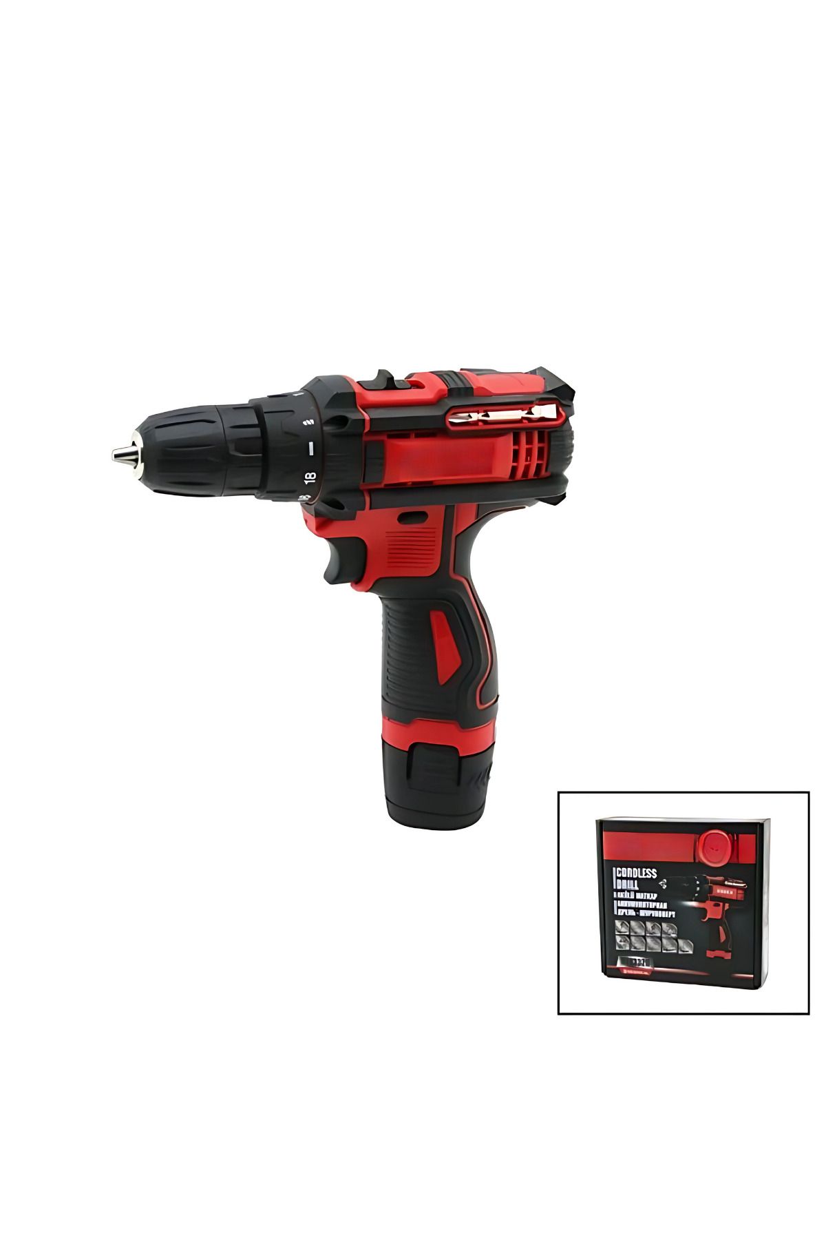 Go İthalat Hızlı Şarjlı Darbeli Matkap Seti2 Kademe 12V 0-135 Darbeli Matkap Matkap