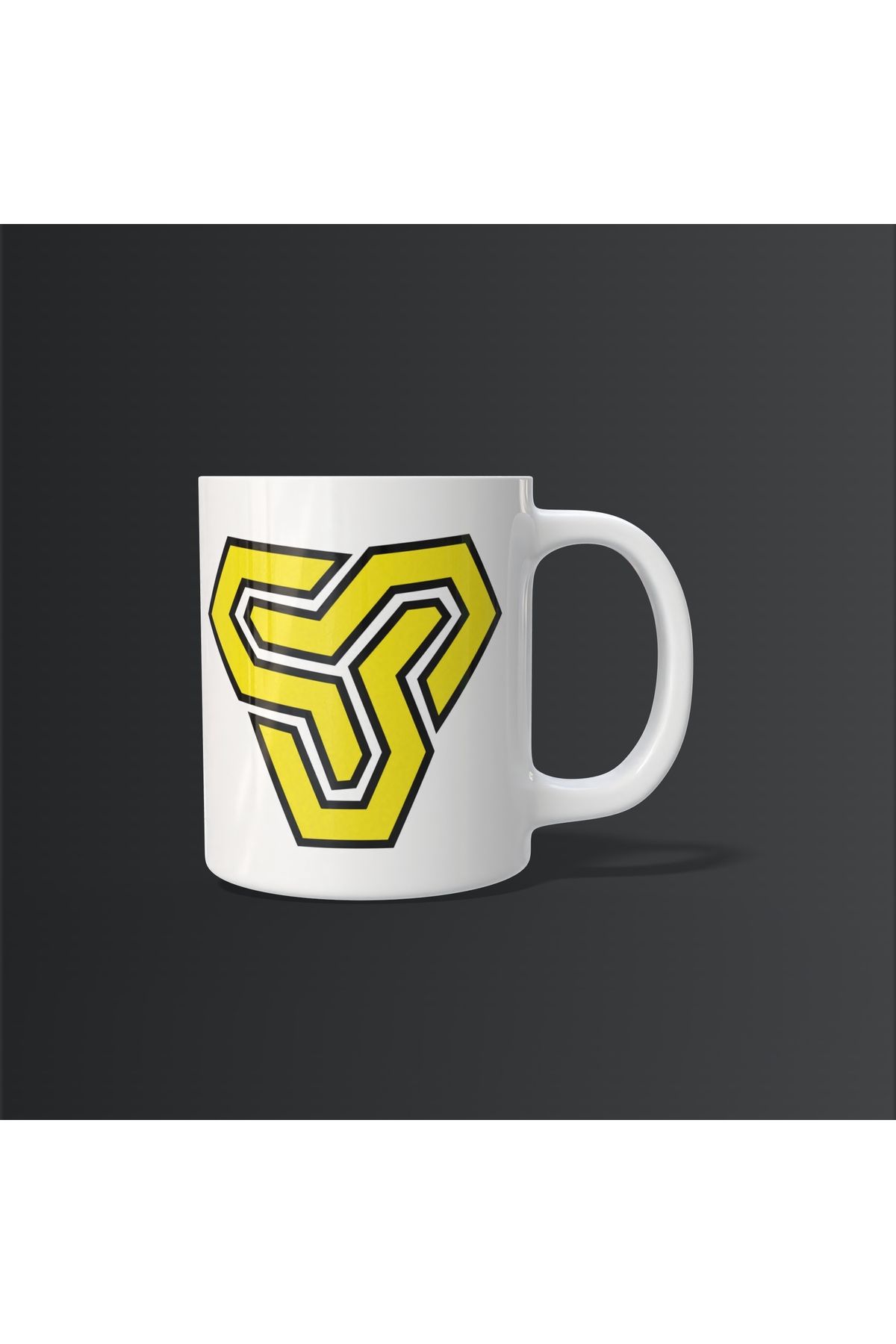 cupcraft Space Soldires Logosu Baskılı Kupa Bardak