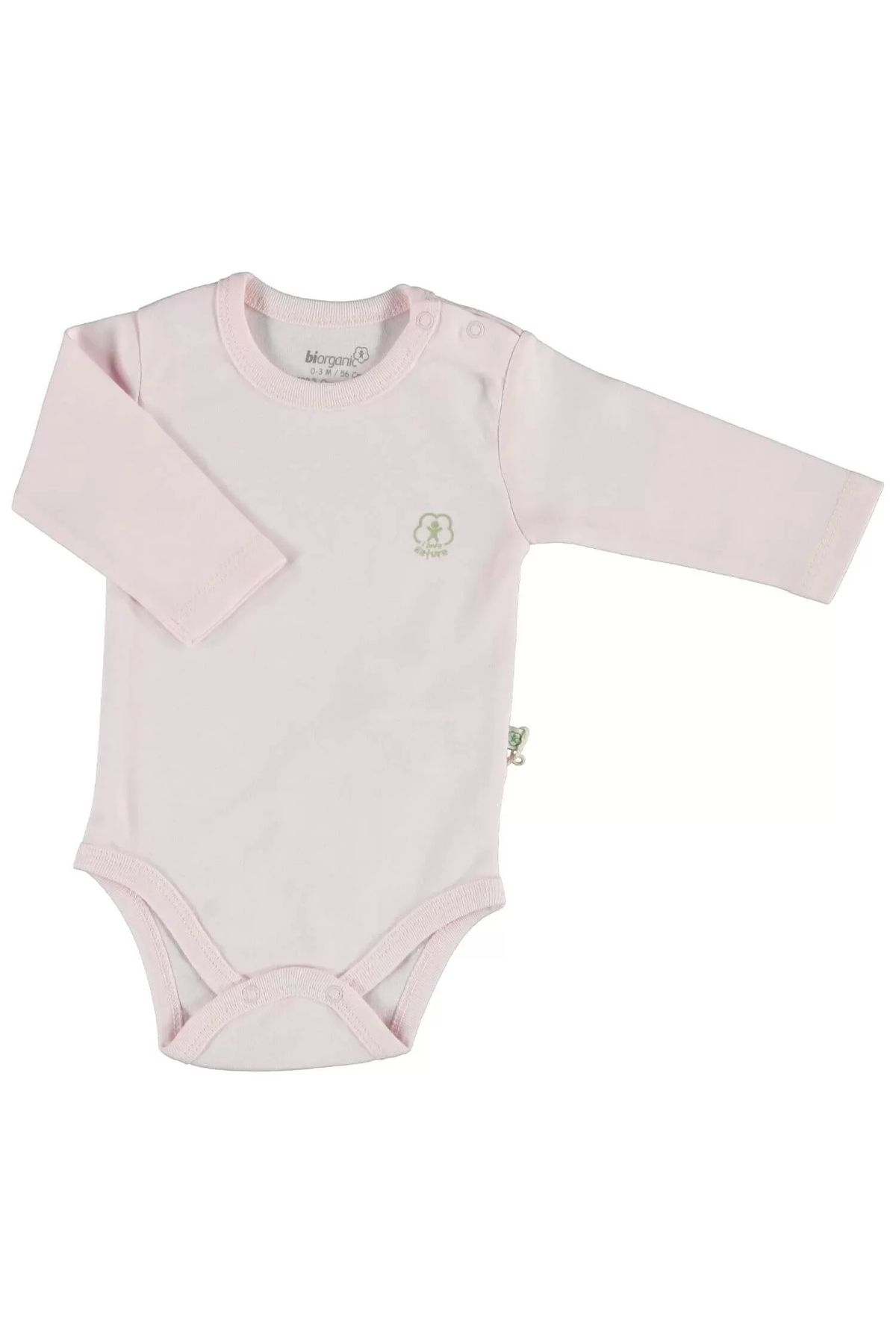 Moda Şahsenem Basic Nature Uzun Kol Body Pembe