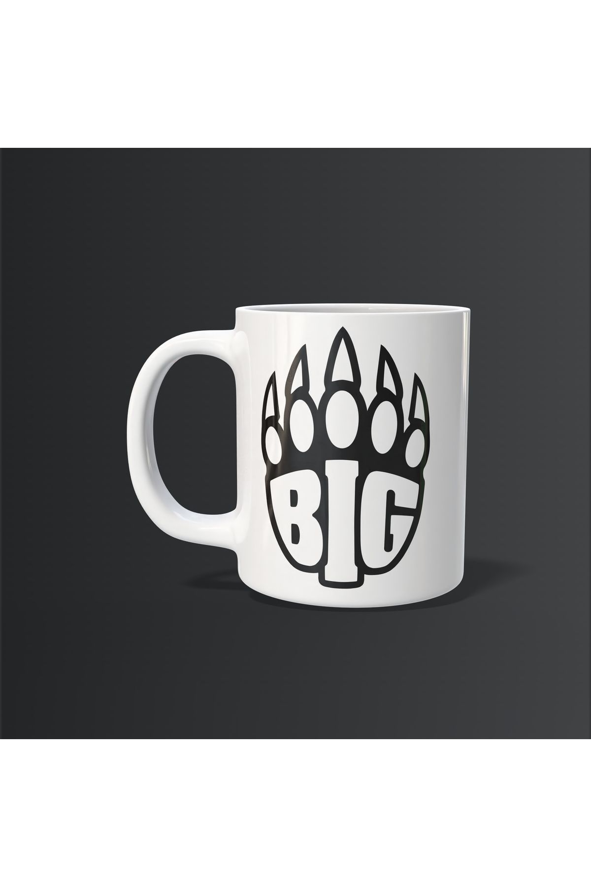 cupcraft BIG Logosu Baskılı Kupa Bardak