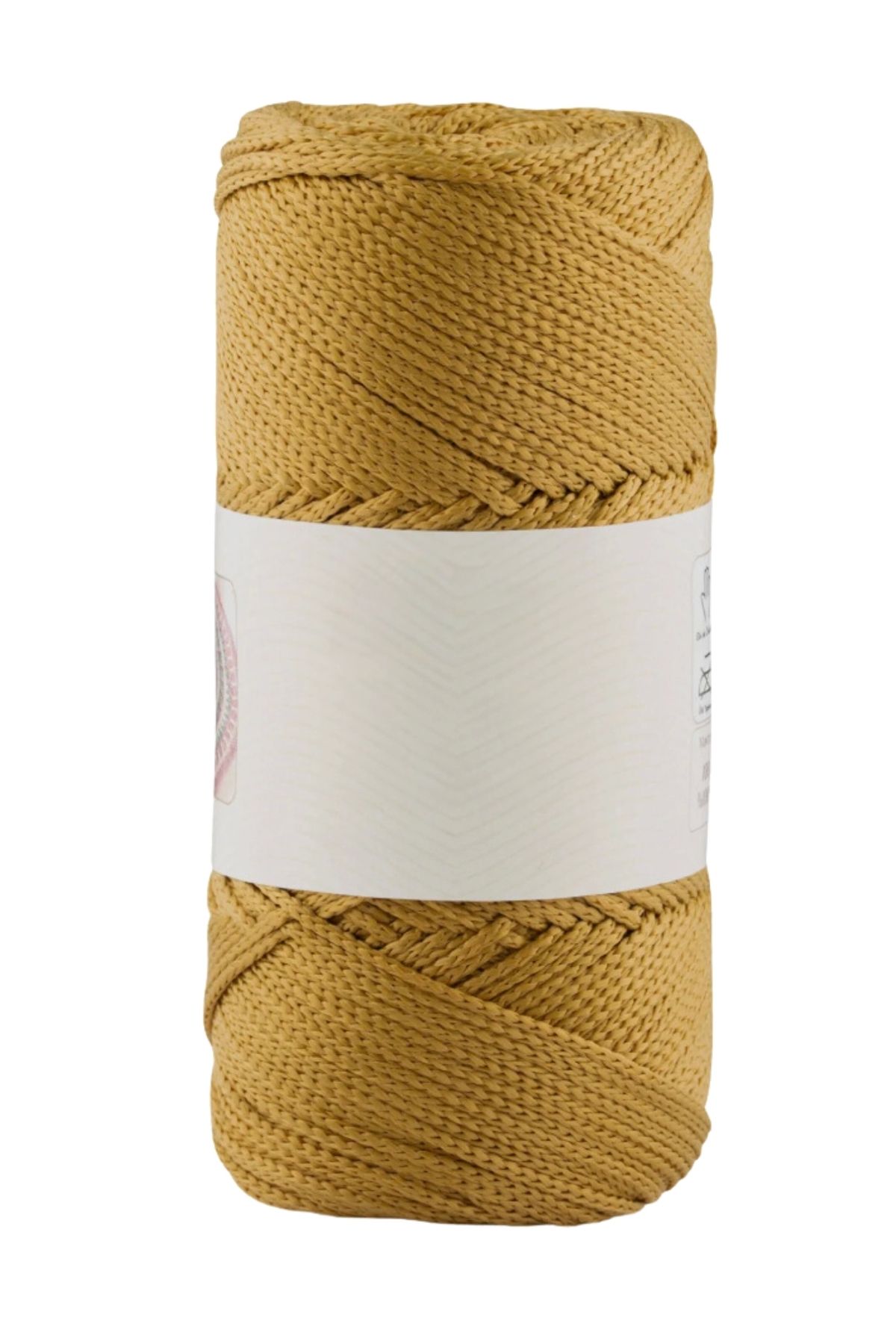 P Parla Makrome İpi 3mm Polyester Hardal