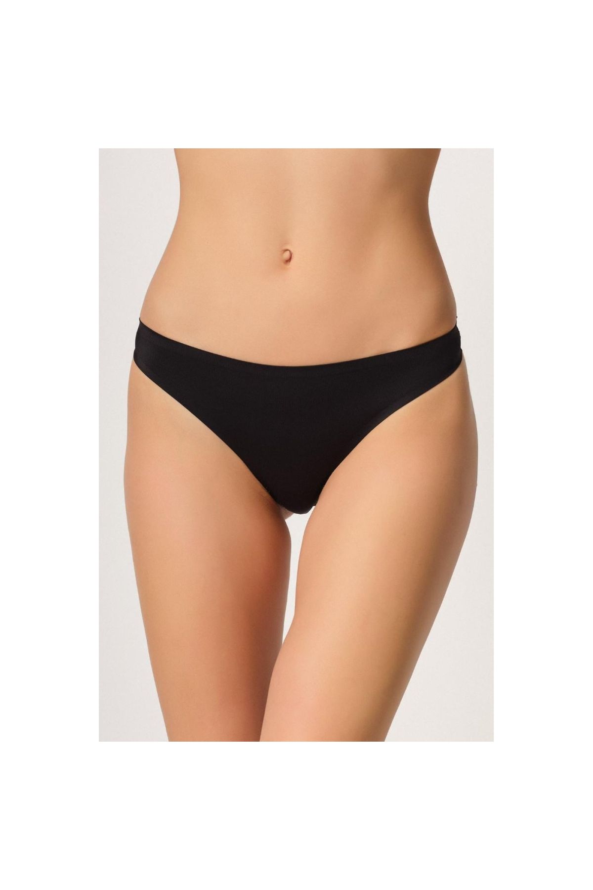 Narnuga MİRAXX SİYAH MI Emay 2802 Yapıştırma Lazer Kesim String Külot