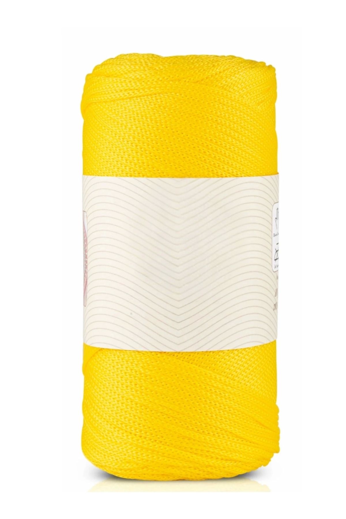 P Parla Makrome İpi 3mm Polyester Koyu Sarı