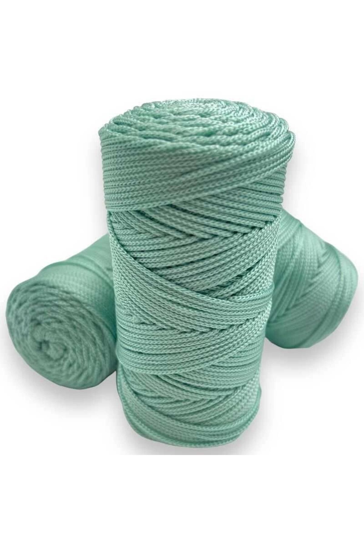 P Parla Makrome İpi 3mm Polyester Mint
