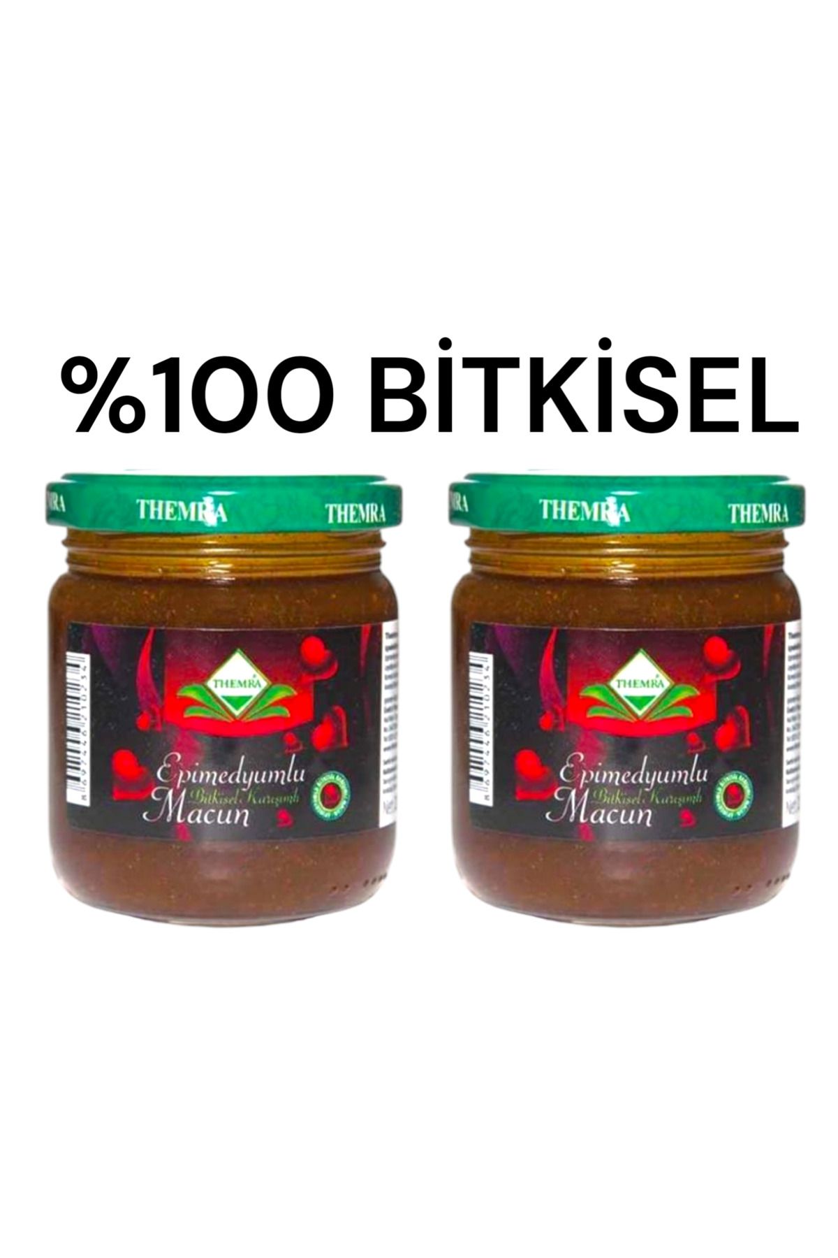 SEVİANA Themra Ballı ginsengli bitkisel kuvvet mesir atom epimedyümlü1 macun 2x240 gr