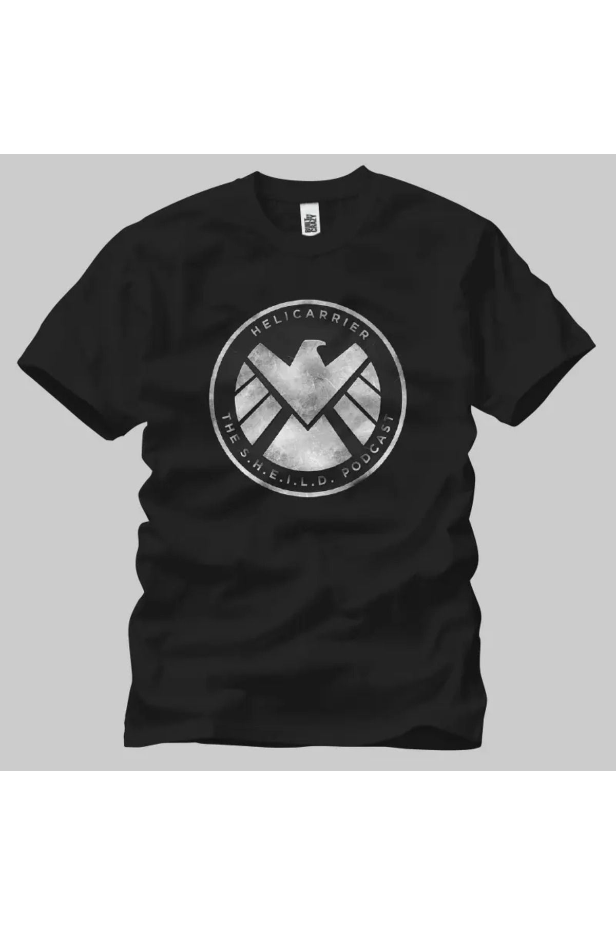 Built By Crazy The Shield Helicarrier Unisex Tişört