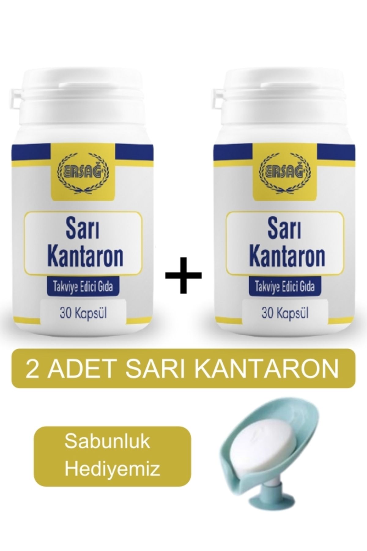 Ersağ Sarı Kantaron (2 Kutu ) - Sabunluk Hediyemiz 2008-33