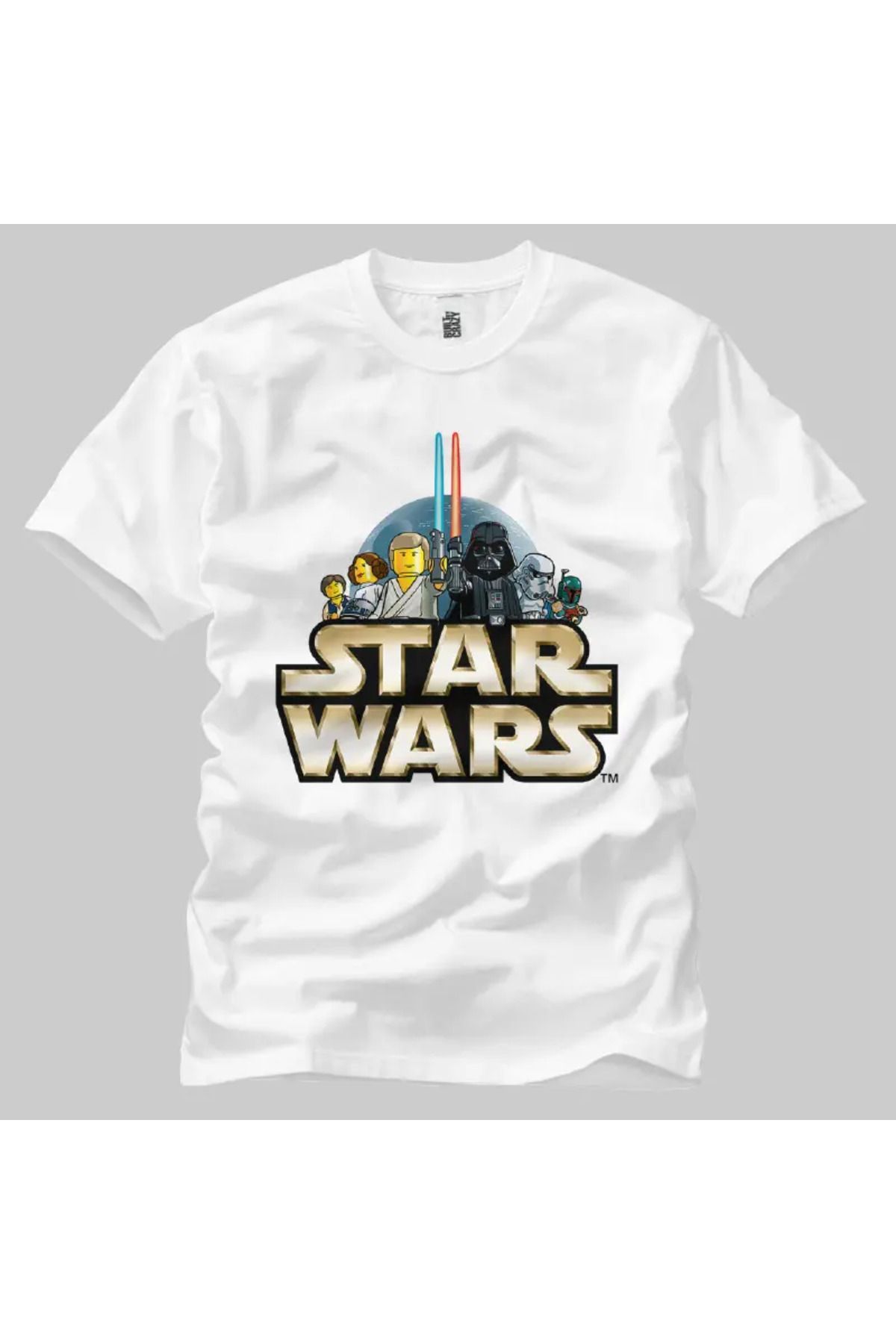 Built By Crazy Star Wars: Lego Unisex Tişört