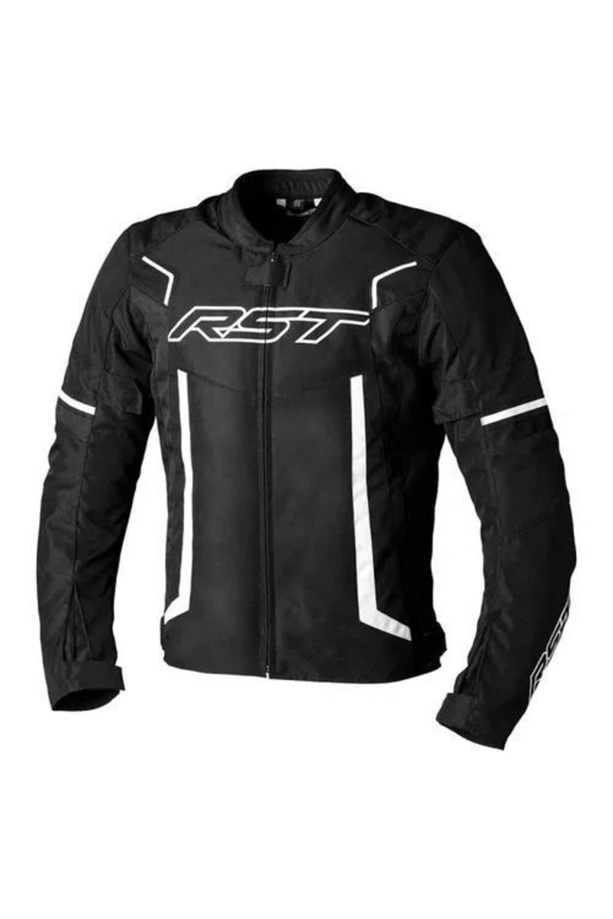 RST Pilot Evo Mevsimlik Motosiklet Ceketi Siyah Beyaz